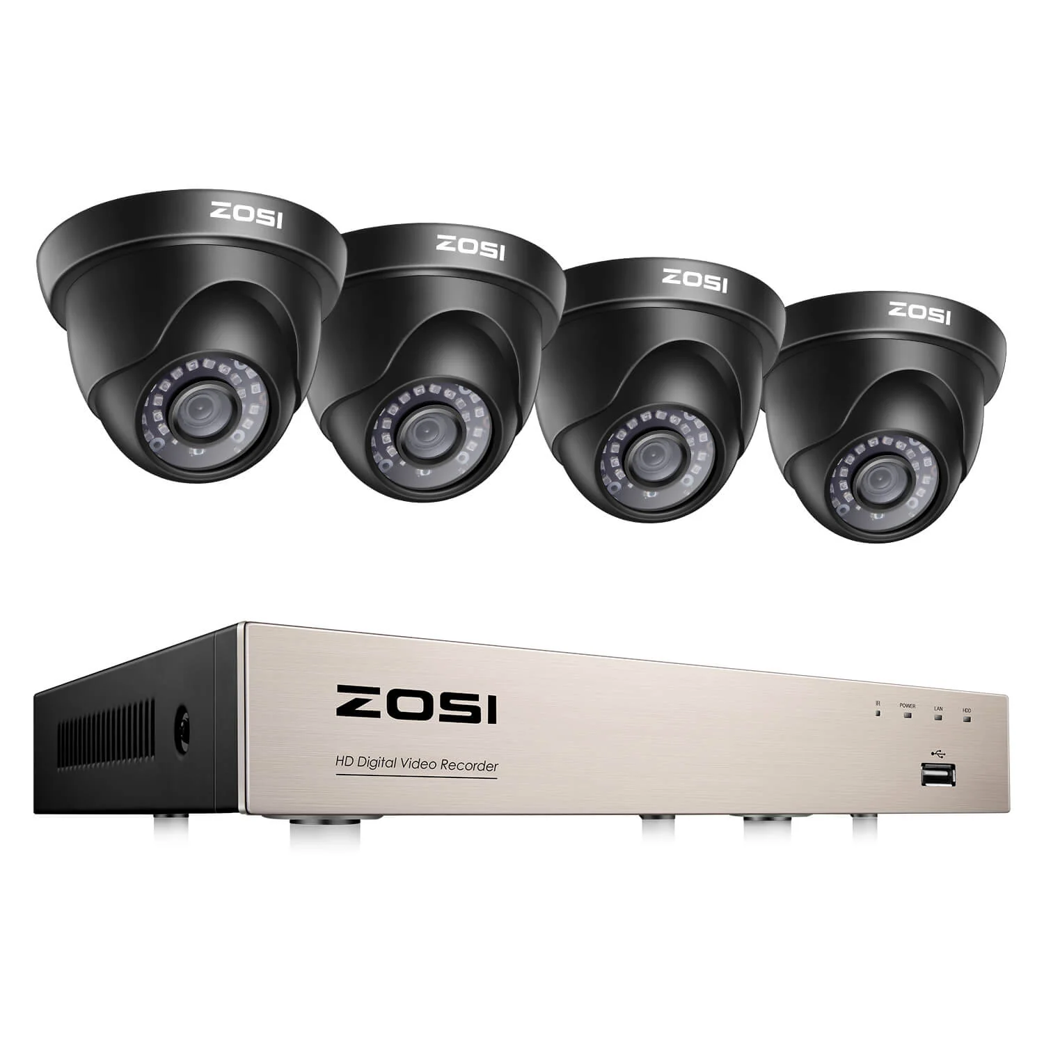 C419 2MP 8 Channel HD-TVI Security System + Optional 1TB/2TB Hard Drive - Image 15