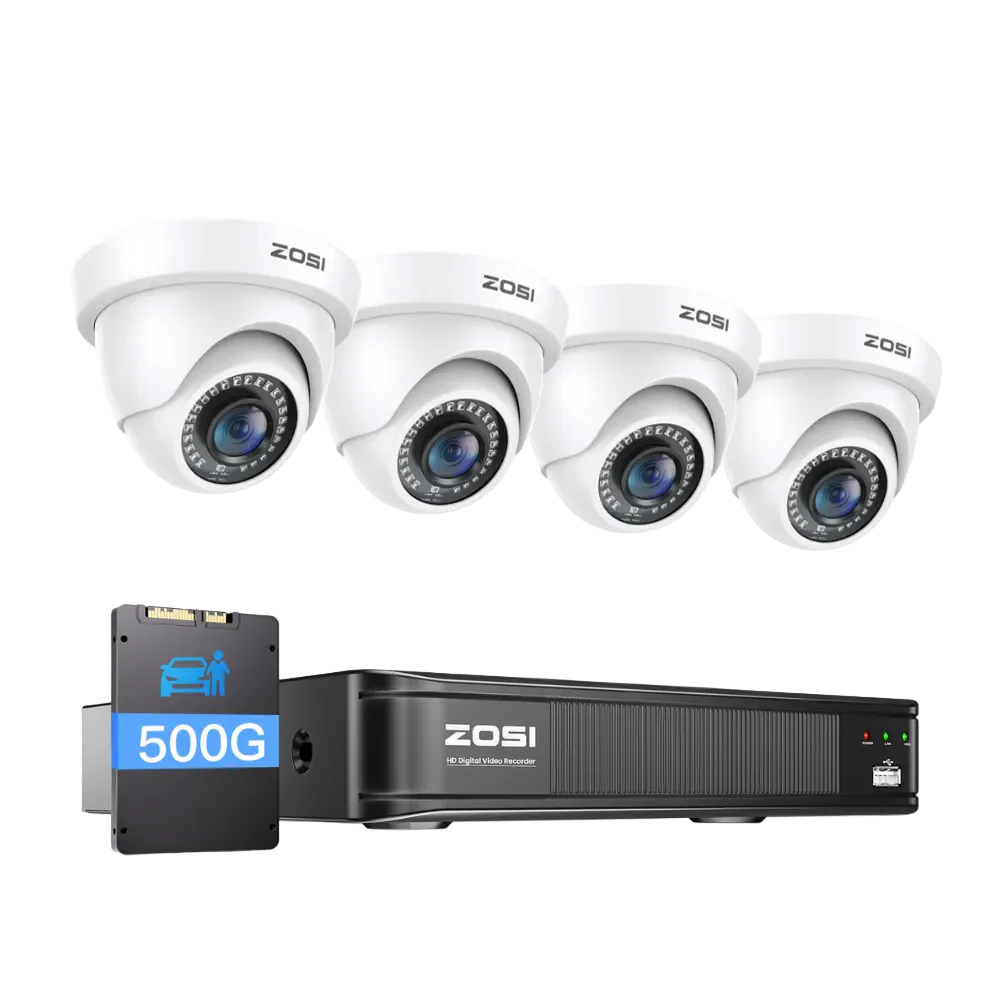C419 2MP 8 Channel HD-TVI Security System + Optional 1TB/2TB Hard Drive - Image 17