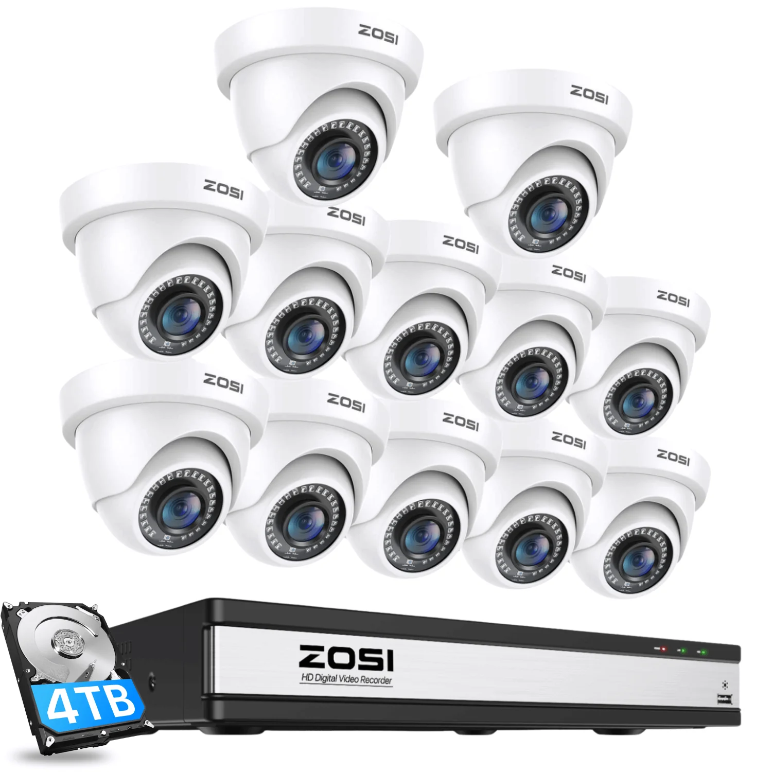 C419 1080p 16CH CCTV Security System + Up to 16 Cameras + Optional Hard Drive - Image 16