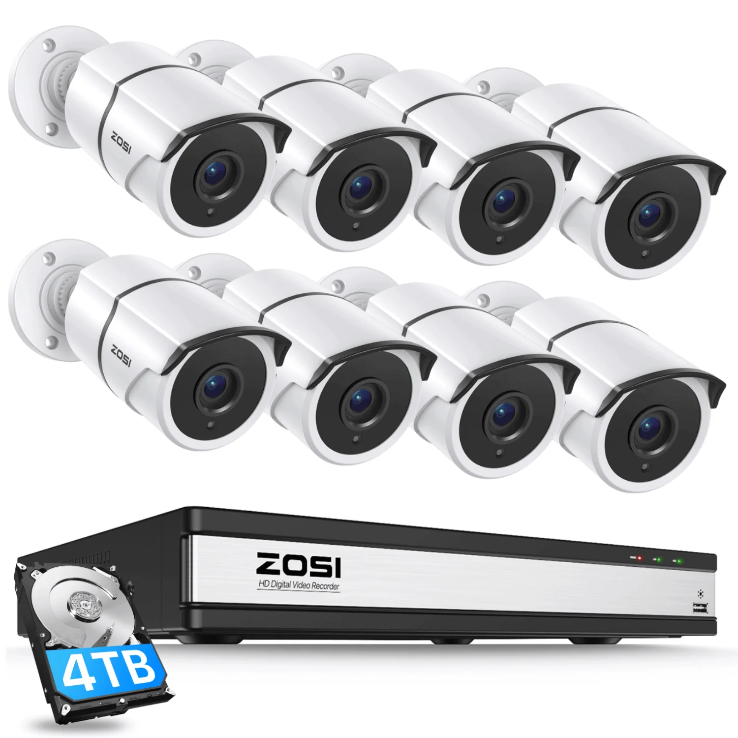 C261 1080P 16CH HD-TVI Security System with Audio + 2TB/4TB Hard Drive - Image 20