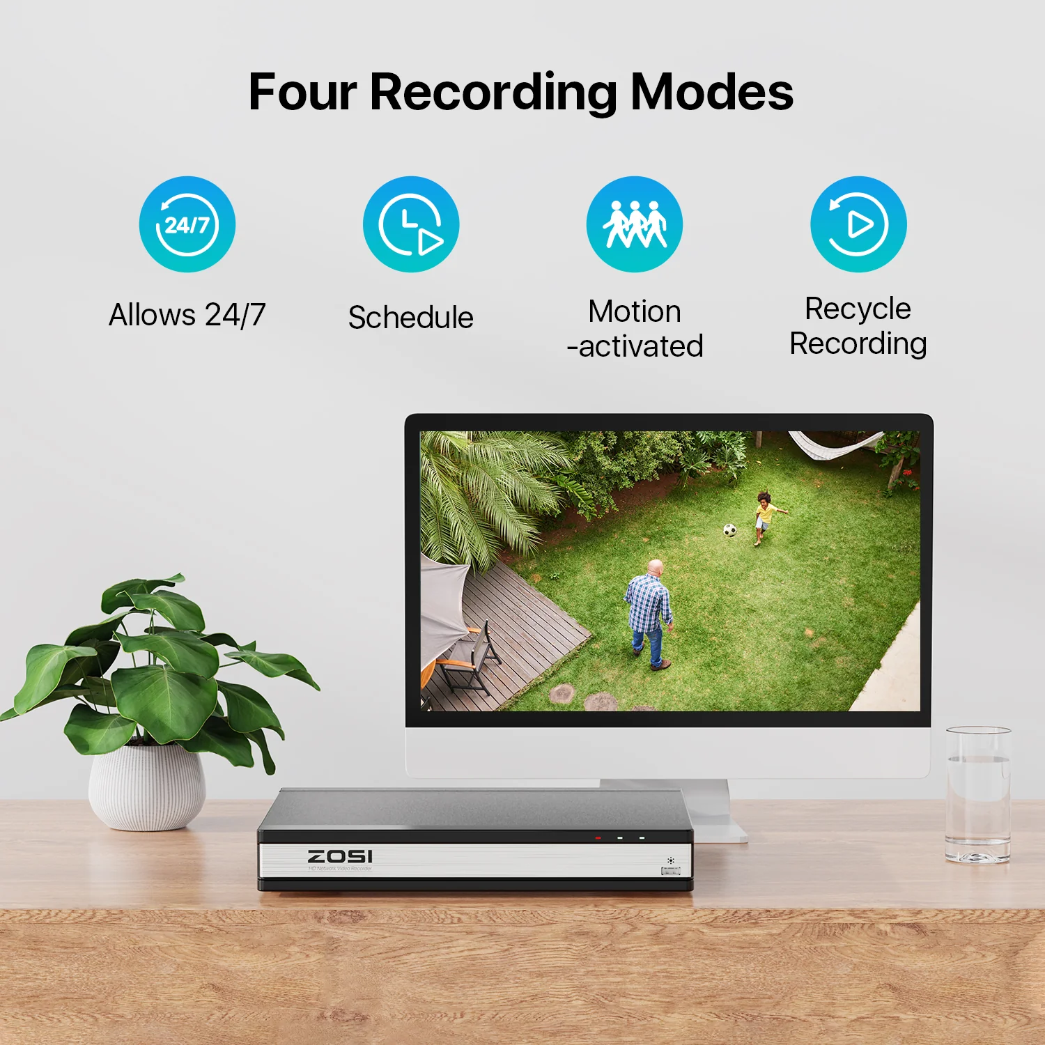 C182 5MP PoE Security Camera System + 4K 16CH PoE NVR + 4TB Hard Drive - Image 7