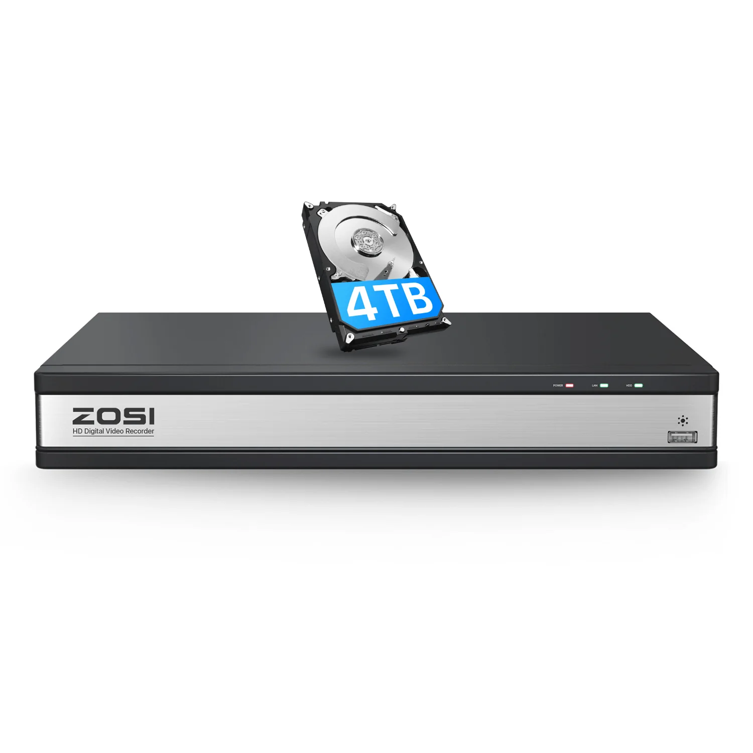 16 Channel 1080P HD Digital Video Recorder DVR + Optional 2TB/4TB HDD - Image 3