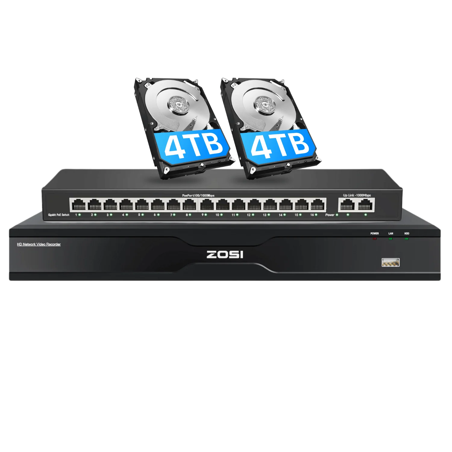 4K 32 Channel Network Video Recorder + 4TB/8TB Hard Drive - Image 21
