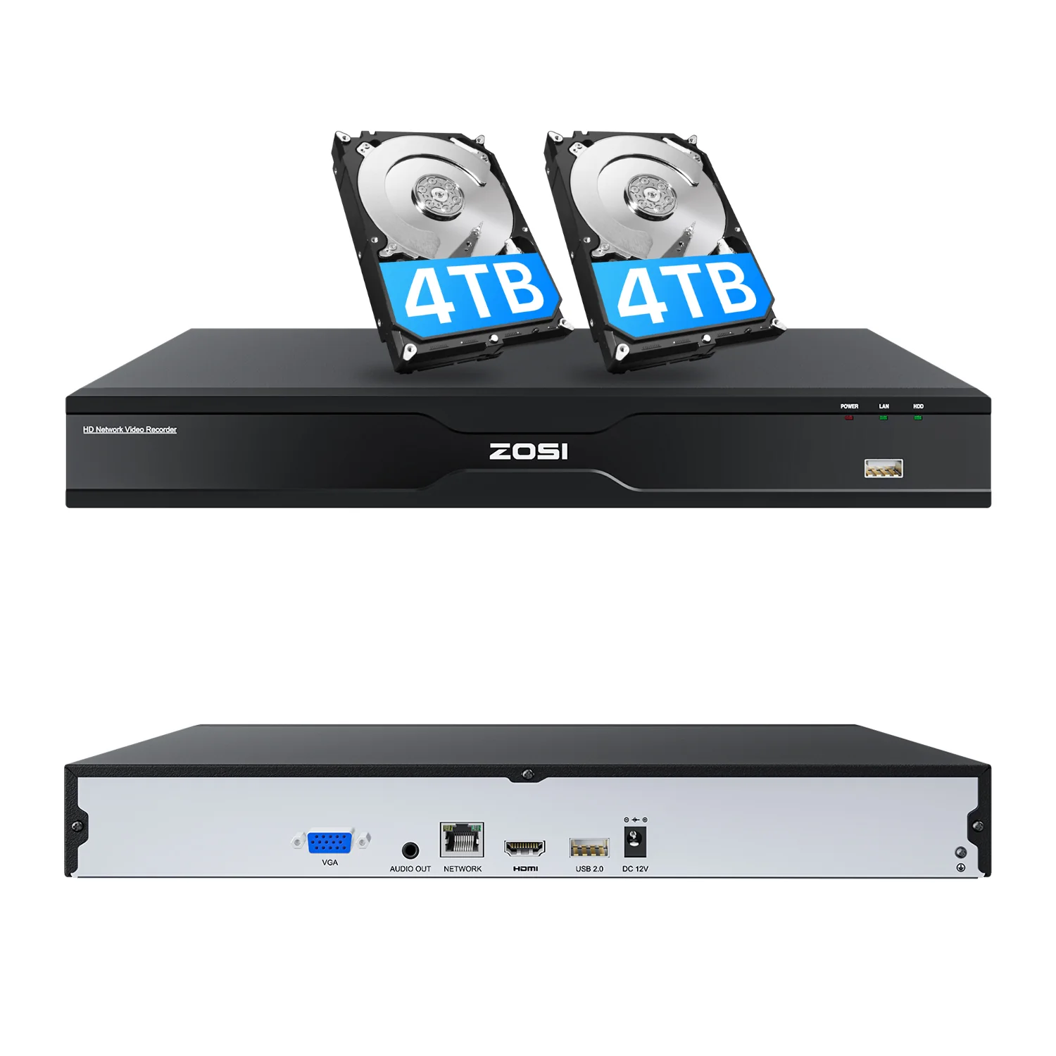 4K 32 Channel Network Video Recorder + 4TB/8TB Hard Drive - Image 23