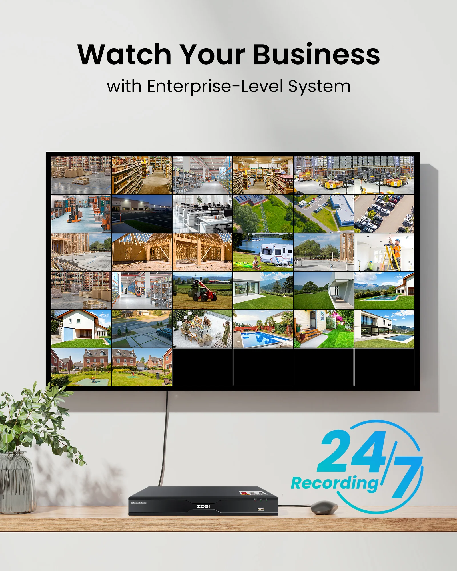 4K 32 Channel Network Video Recorder + 4TB/8TB Hard Drive - Image 7