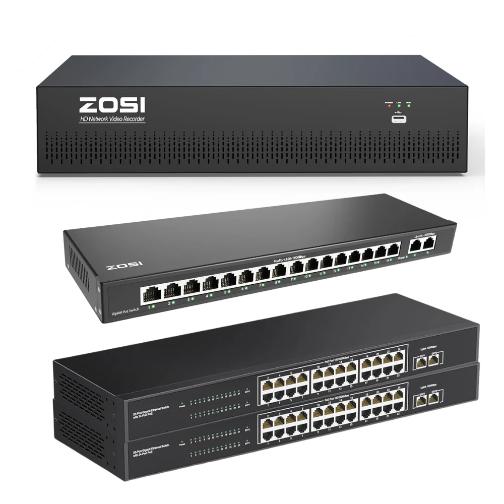 4K 64 Channel Network Video Recorder, Work with PoE Camera(No hard drive included) - Image 12