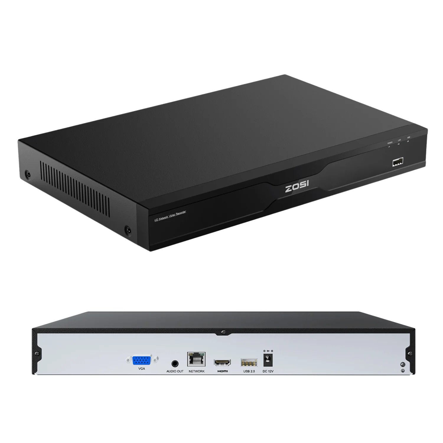 4K Network Video Recorder PoE NVR + Optional 2TB/4TB/8TB Hard Drive - Image 6