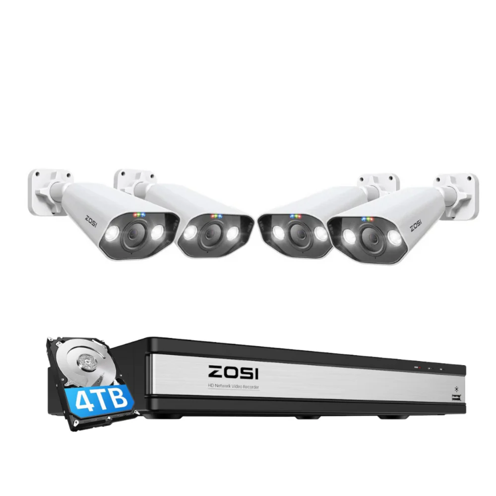 C182 4K PoE Security System + 4K 8 Channel PoE NVR + 2TB Hard Drive - Image 21