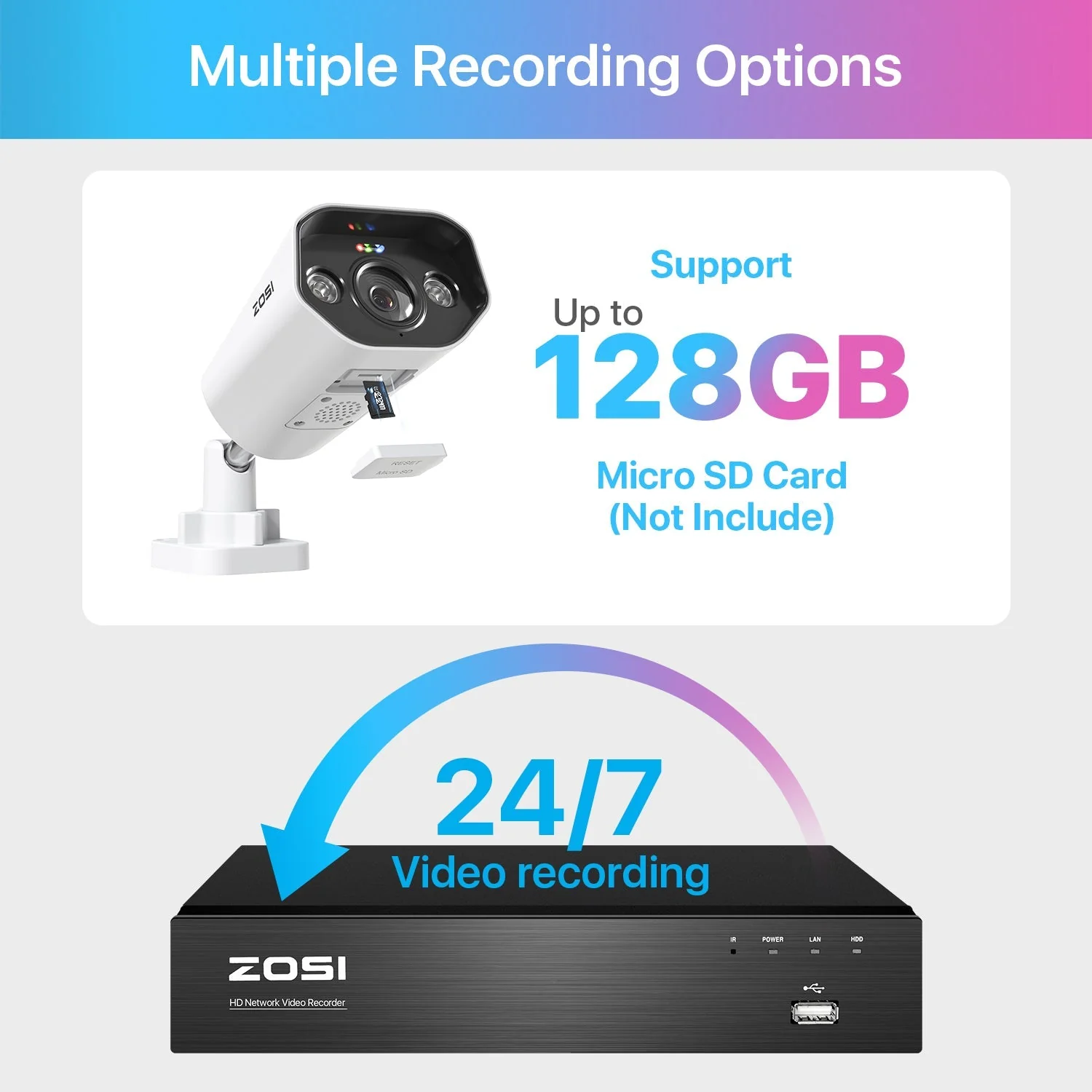 C182 5MP PoE IP Camera, Work with Network Video Recorder NVR - Image 8