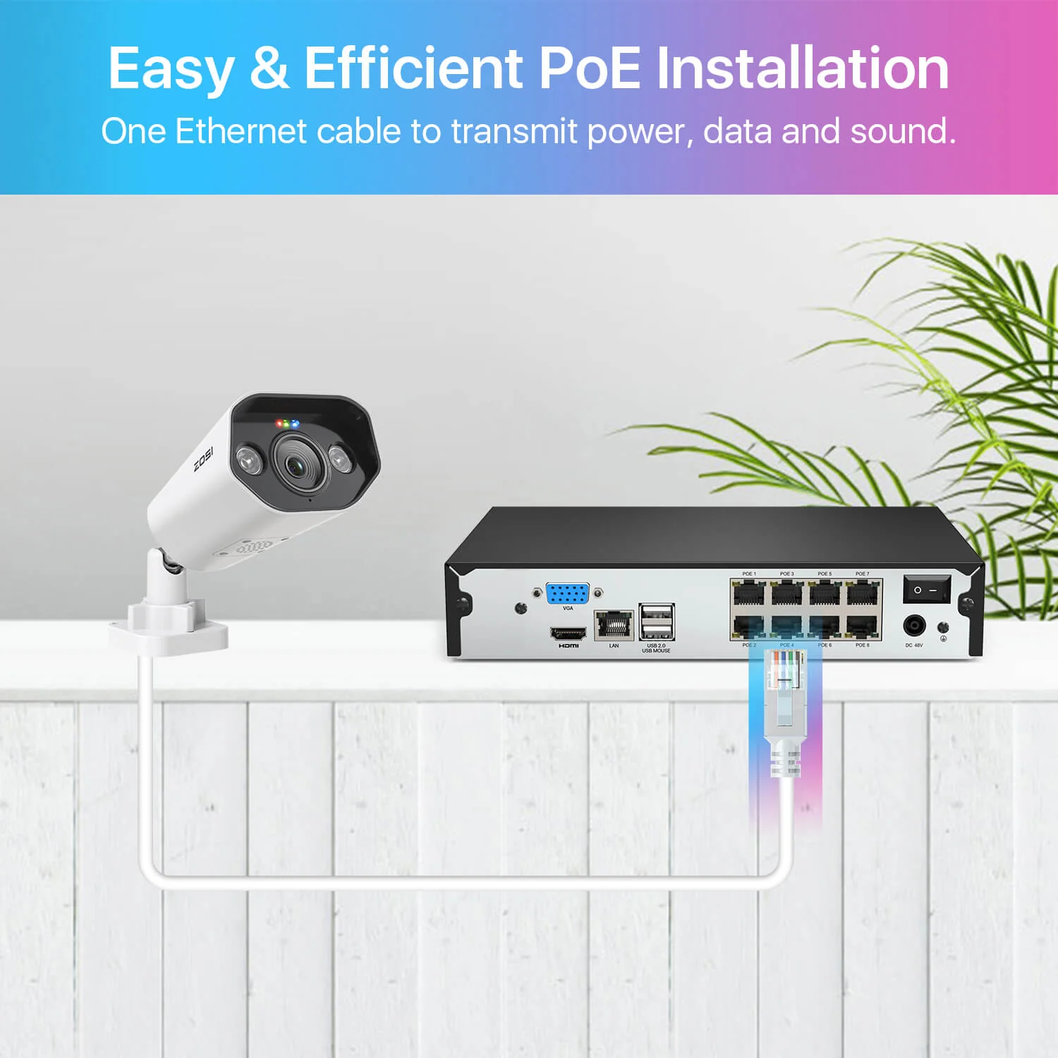 60ft/100ft Cat5e Ethernet Network Cable - Image 3