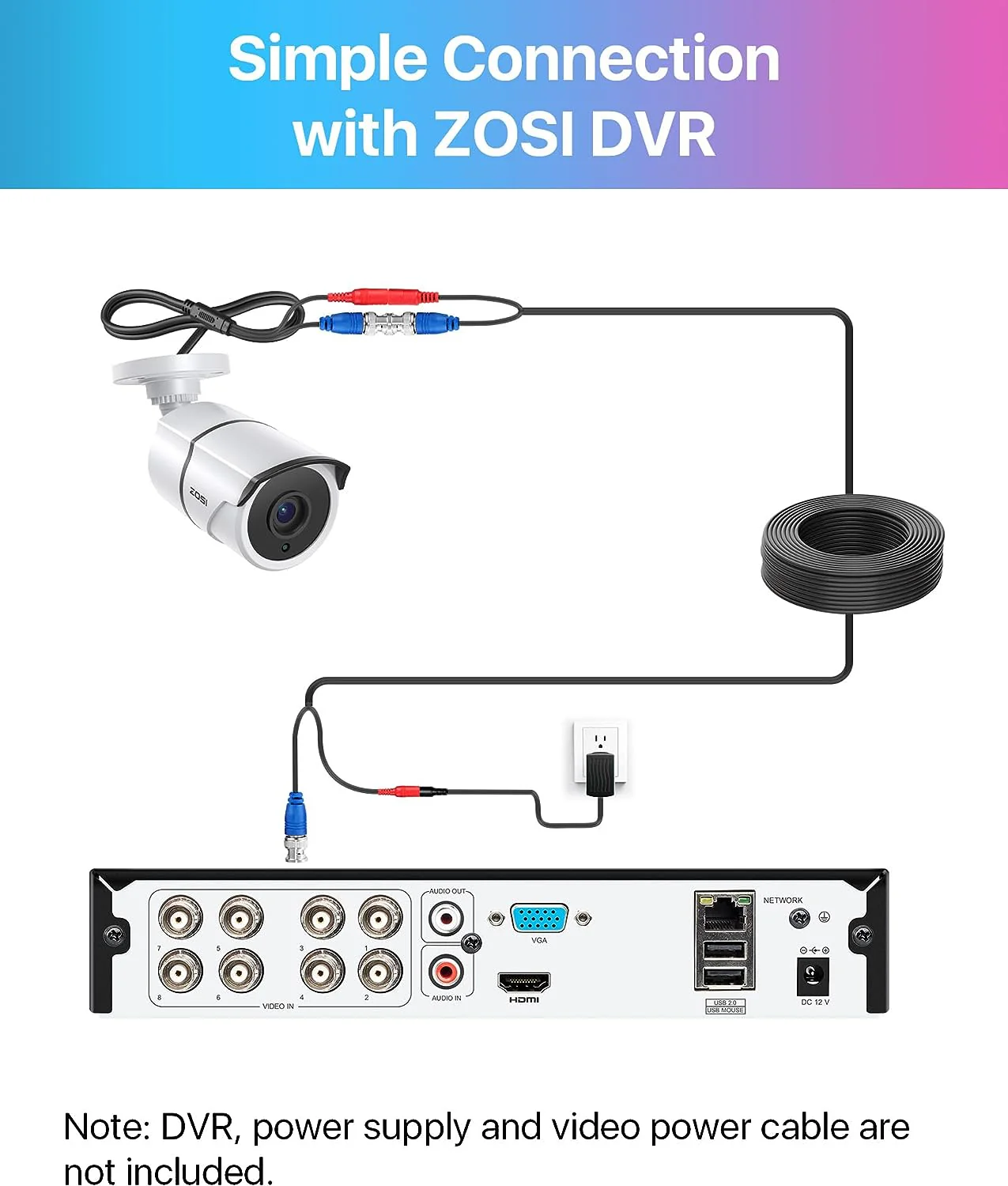 C261 2MP 8CH CCTV Security System with One-Audio + Optional Hard Drive - Image 10