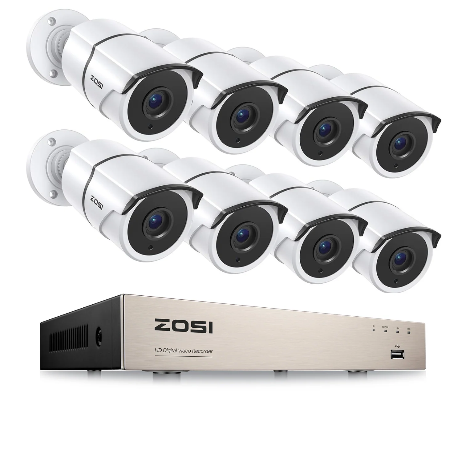 C261 2MP 8CH CCTV Security System with One-Audio + Optional Hard Drive - Image 18