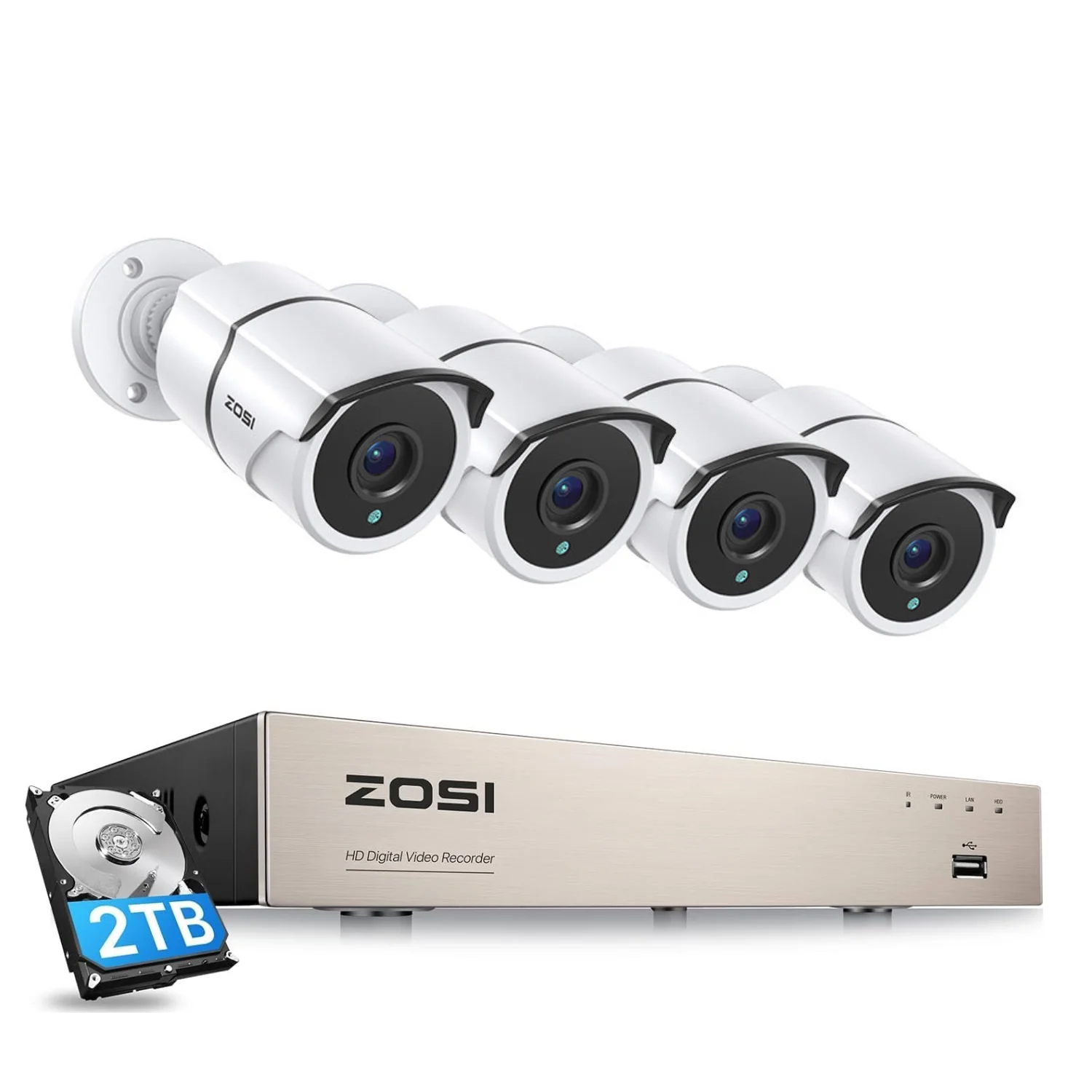 C261 2MP 8CH CCTV Security System with One-Audio + Optional Hard Drive - Image 21