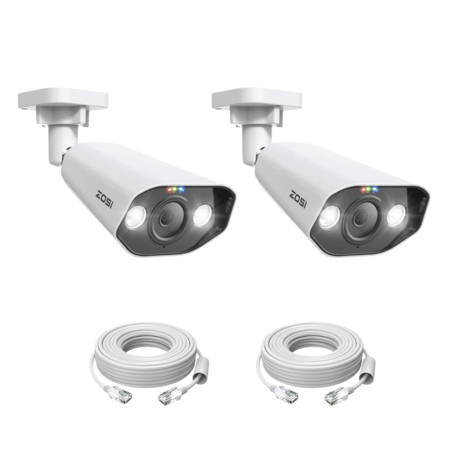 C182 2pack/4pack 4K Add-on PoE Cameras + 60ft Ethernet Cable - Image 4