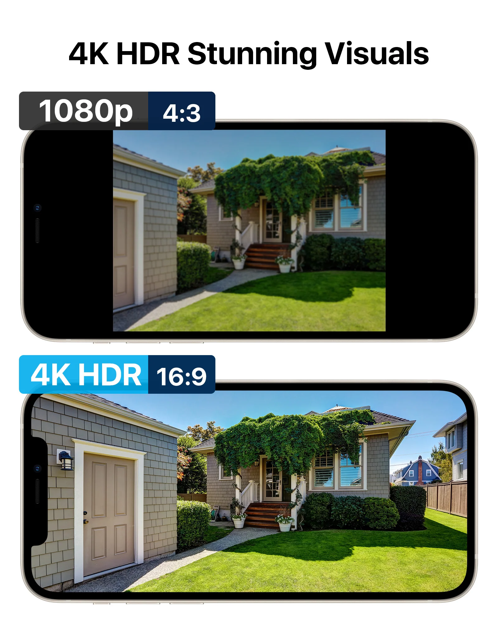 C105 4K Add-on PoE Camera + 60ft Ethernet Cable - Image 6