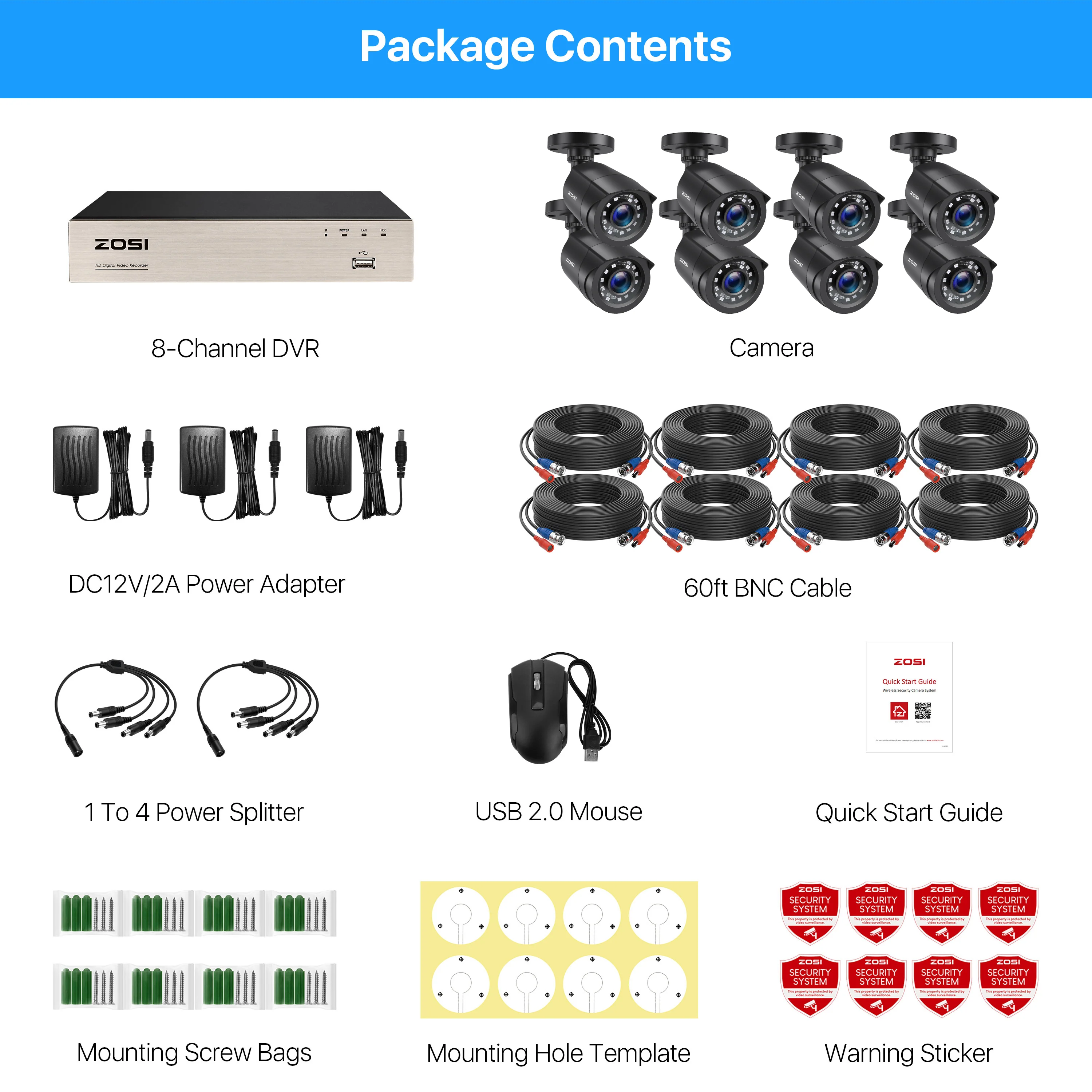 C106 & C419 1080P 8 Channel CCTV Security System + Optional Hard Drive - Image 14