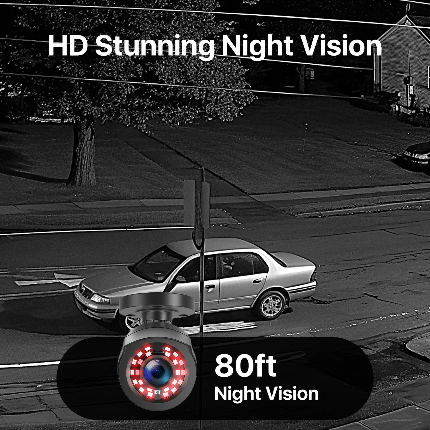 C106 & C419 1080P 8 Channel CCTV Security System + Optional Hard Drive - Image 3
