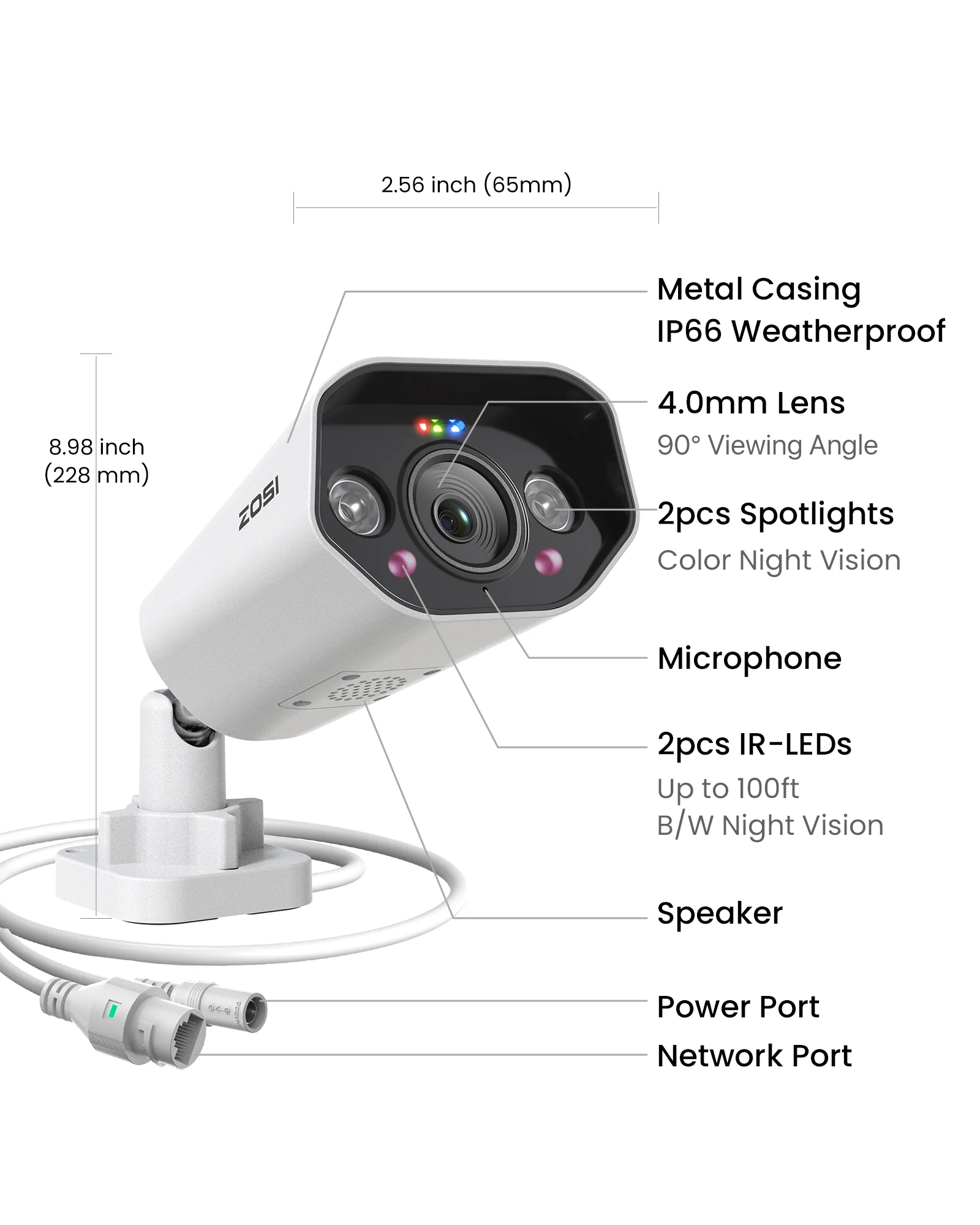C182 32 Channel 4K PoE Security Camera System for Business + Up To 16TB HDD - Image 10