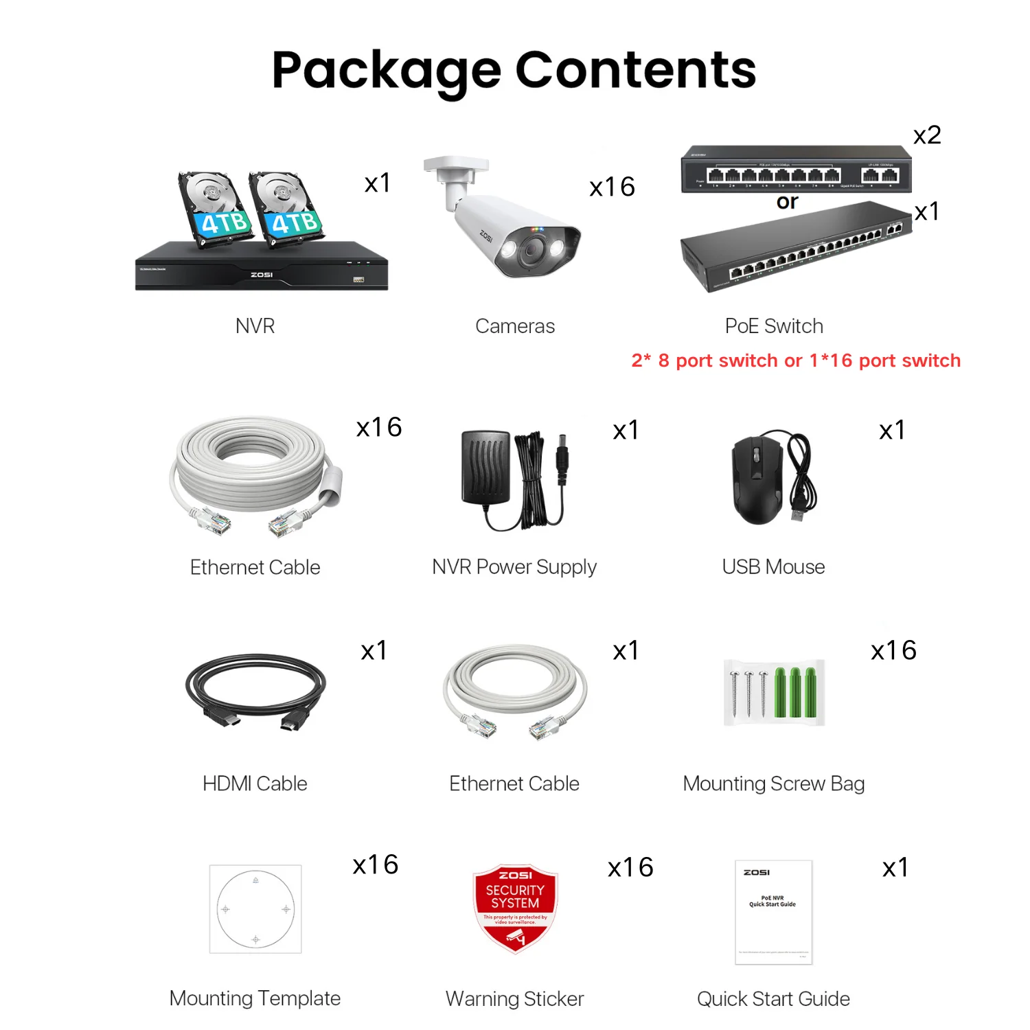 C182 32 Channel 4K PoE Security Camera System for Business + Up To 16TB HDD - Image 22
