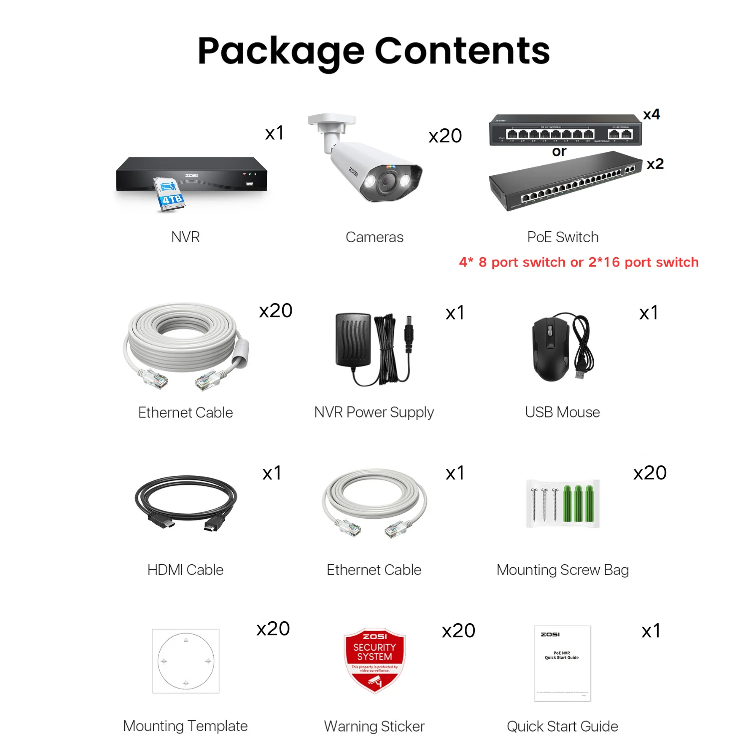 C182 32 Channel 4K PoE Security Camera System for Business + Up To 16TB HDD - Image 23