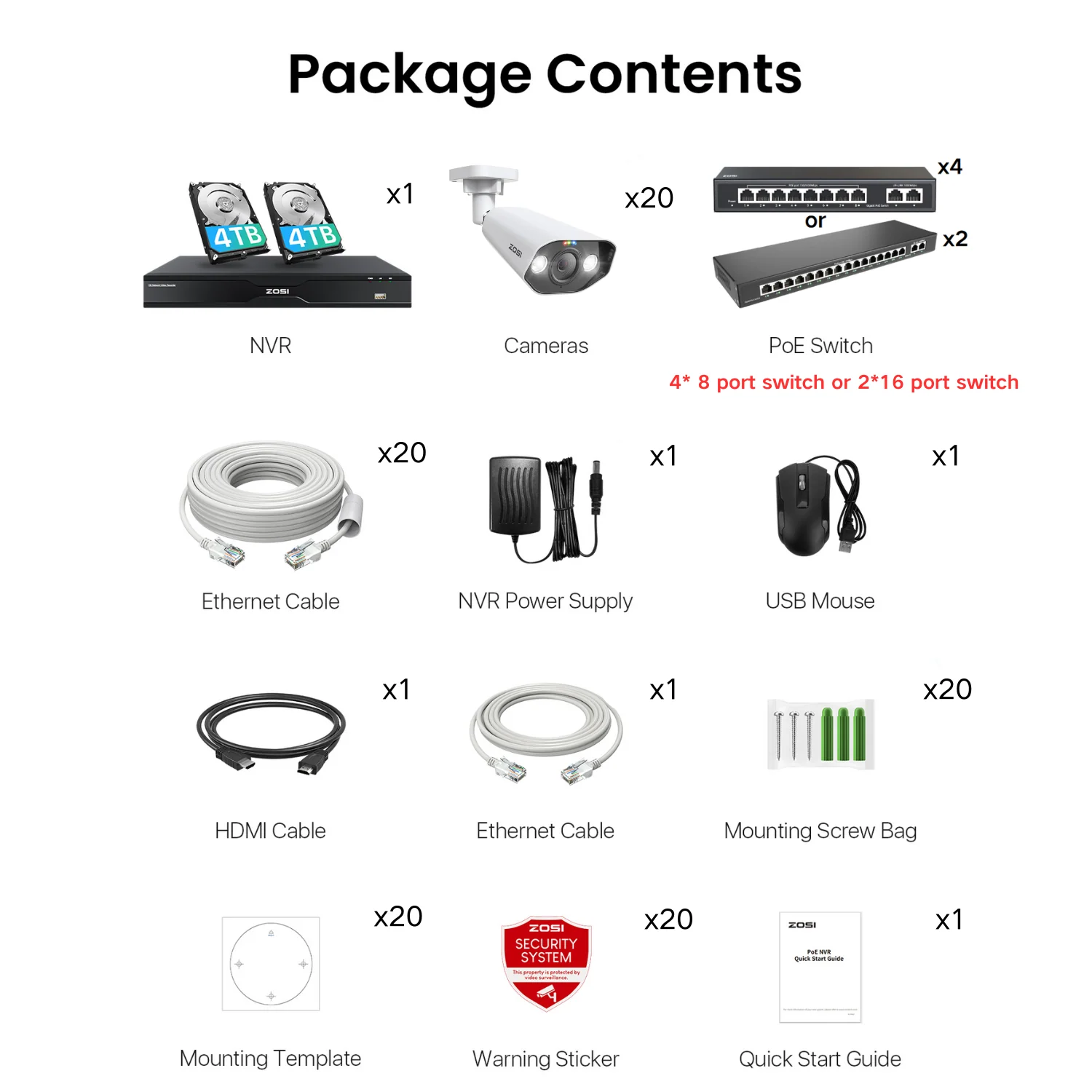 C182 32 Channel 4K PoE Security Camera System for Business + Up To 16TB HDD - Image 24