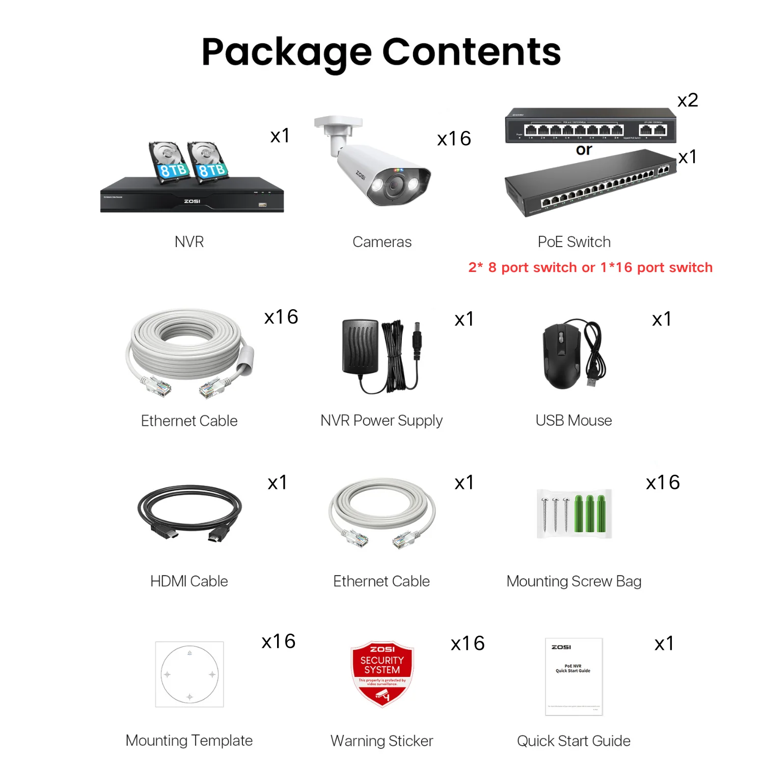 C182 32 Channel 4K PoE Security Camera System for Business + Up To 16TB HDD - Image 32
