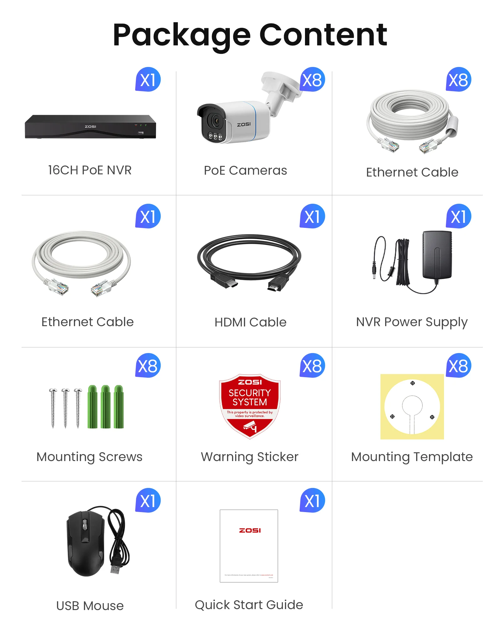 C186A 4K 16 Channel True Color Night Security System + 2-Bay PoE NVR + 4TB/8TB - Image 22