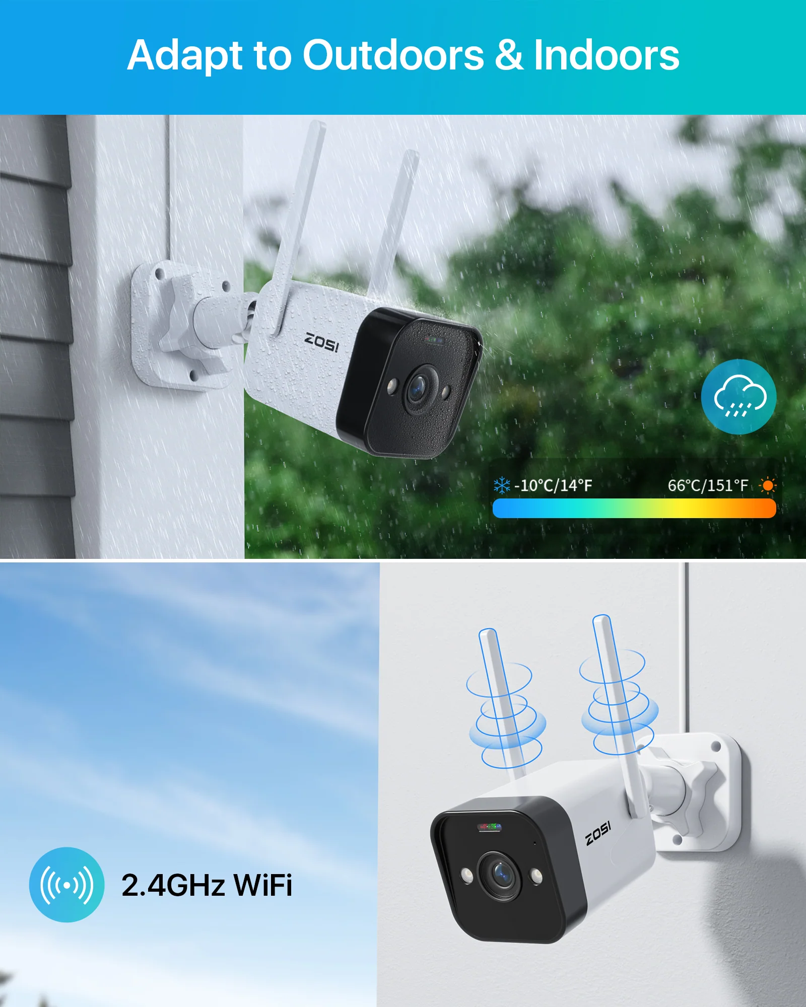 C188 4MP WiFi Security Camera + Max 256GB Local Storage - Image 7
