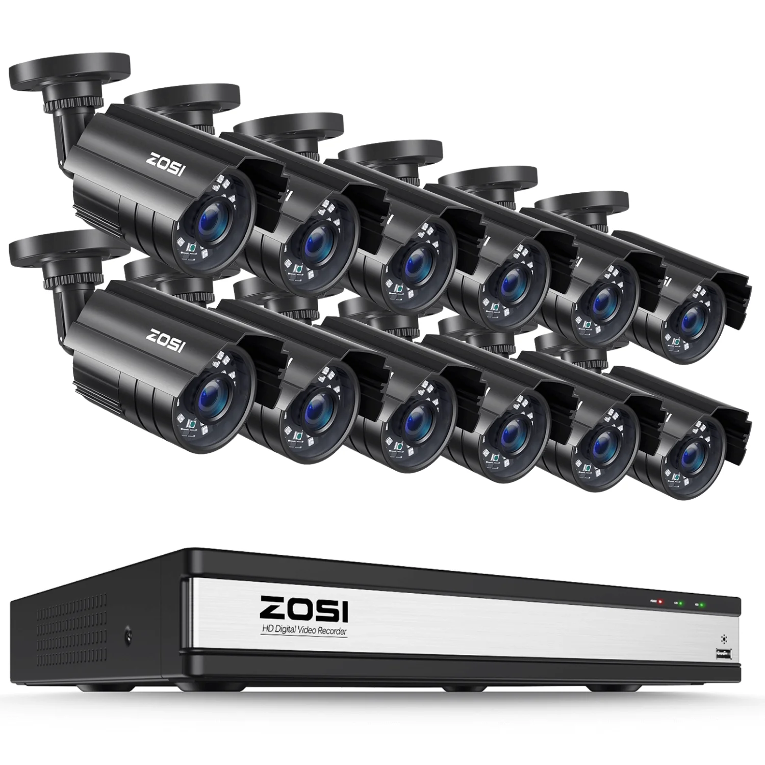 C211 2MP CCTV Analog Camera System + Up to 16 Cameras + 2TB Hard Drive - Image 15