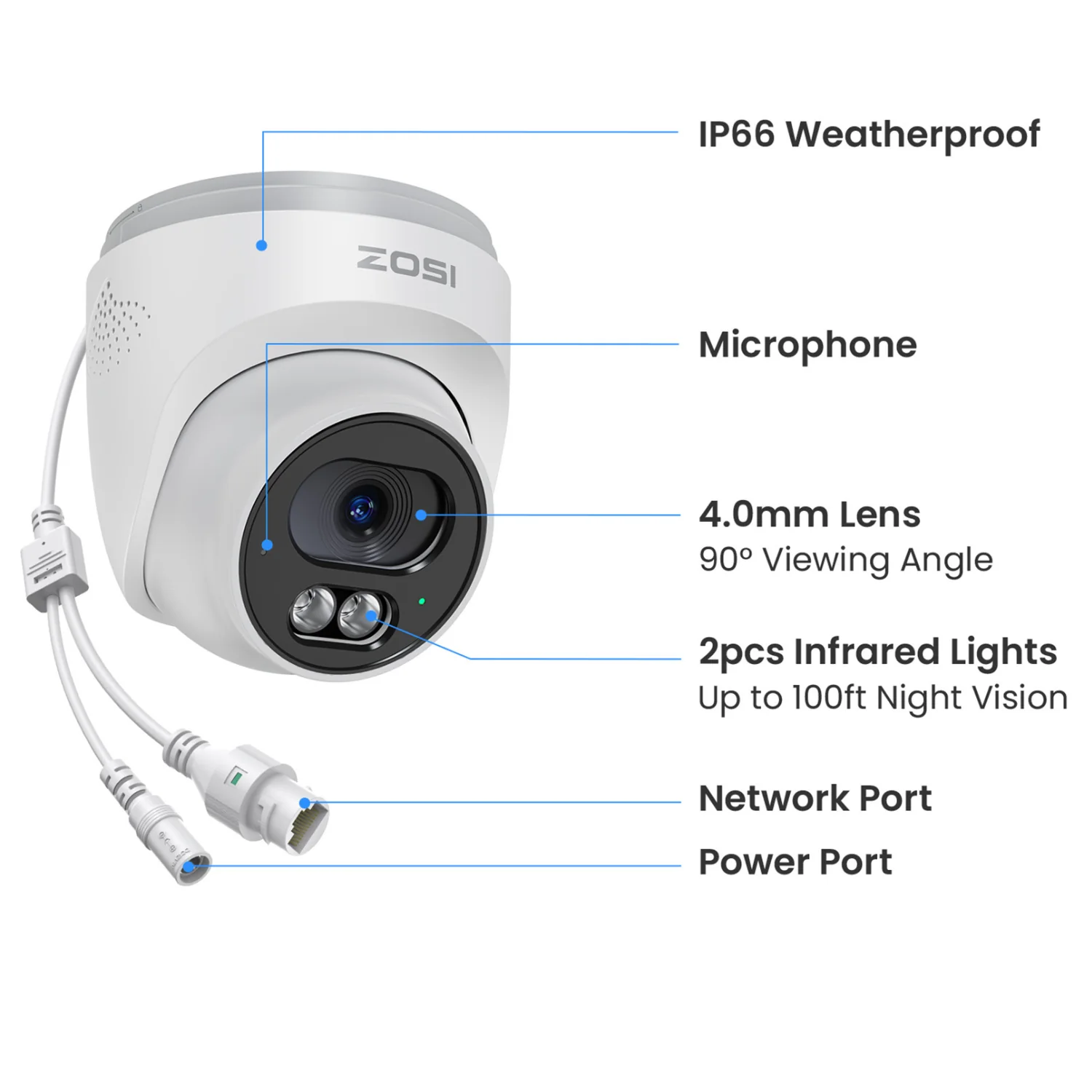 C220 4MP Security Camera System + 4K 16 Channel PoE NVR + 4TB Hard Drive - Image 19