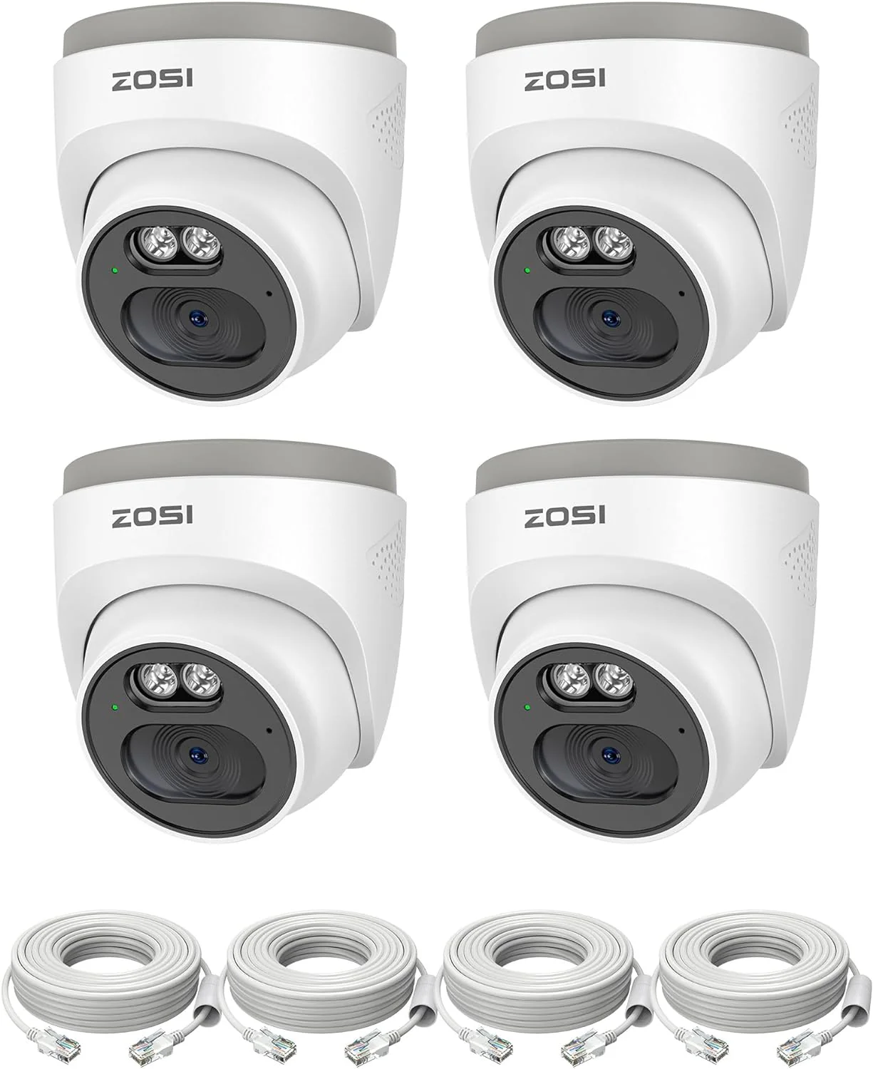 C220 2Pack/4Pack 4MP Add-on PoE Camera + 60ft Ethernet Cable - Image 10