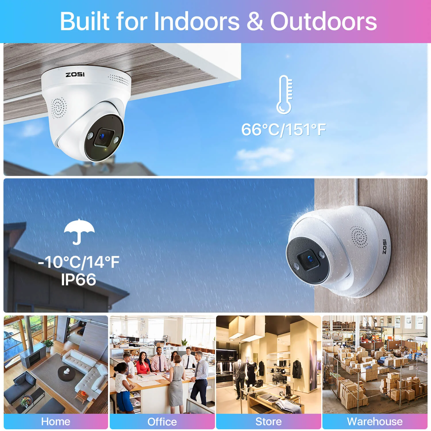 C225 5MP PoE IP Camera, Work with Network Video Recorder NVR - Image 8