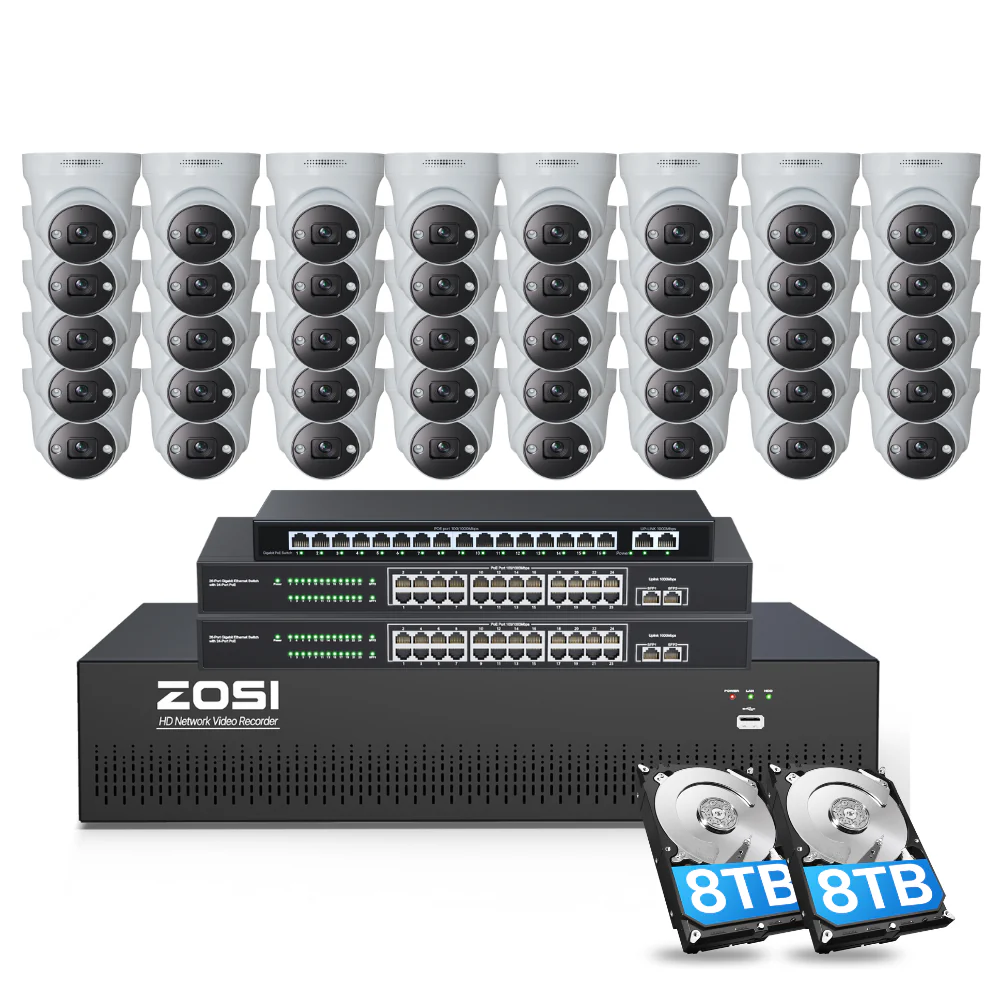 C225 64 Channel 4K PoE Security Camera System for Business - Image 15