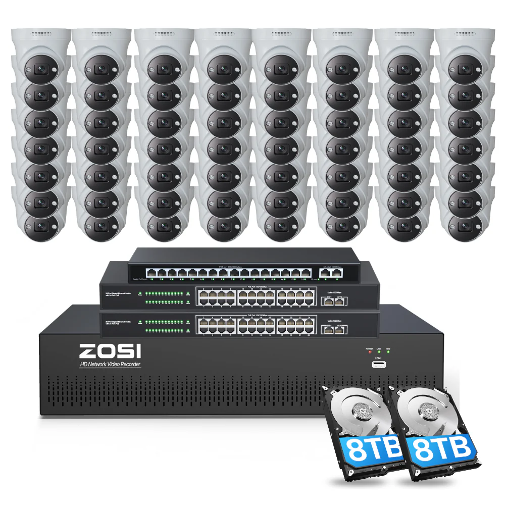 C225 64 Channel 4K PoE Security Camera System for Business - Image 18