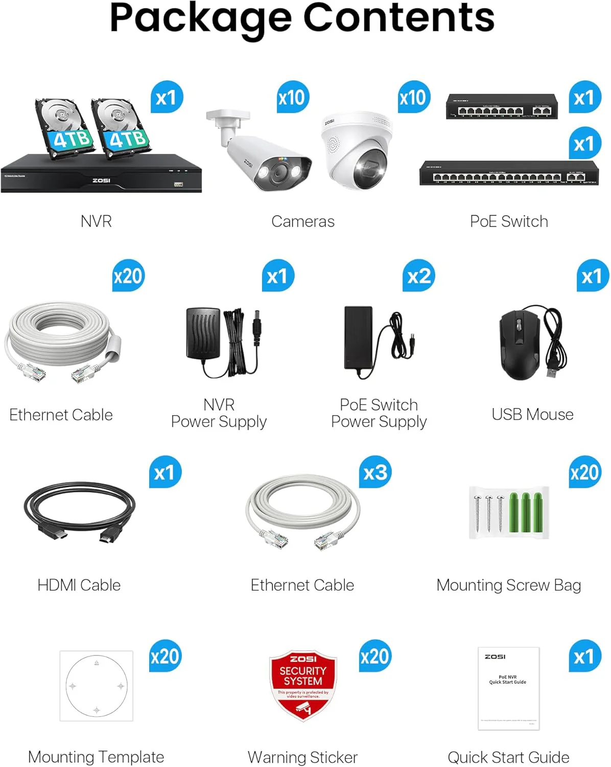 C225/ C182 32 Channel 4K PoE Security System for Business + Optional 4TB/8TB HDD - Image 17