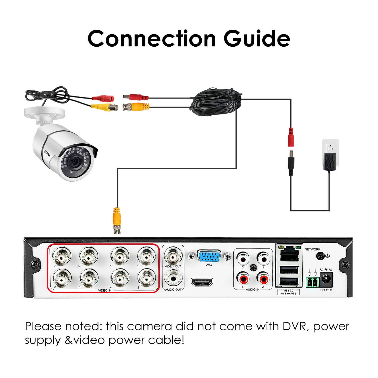 C261 1080P TVI/CVI/AHD/CVBS CCTV Camera (ZG2612C) - Image 11