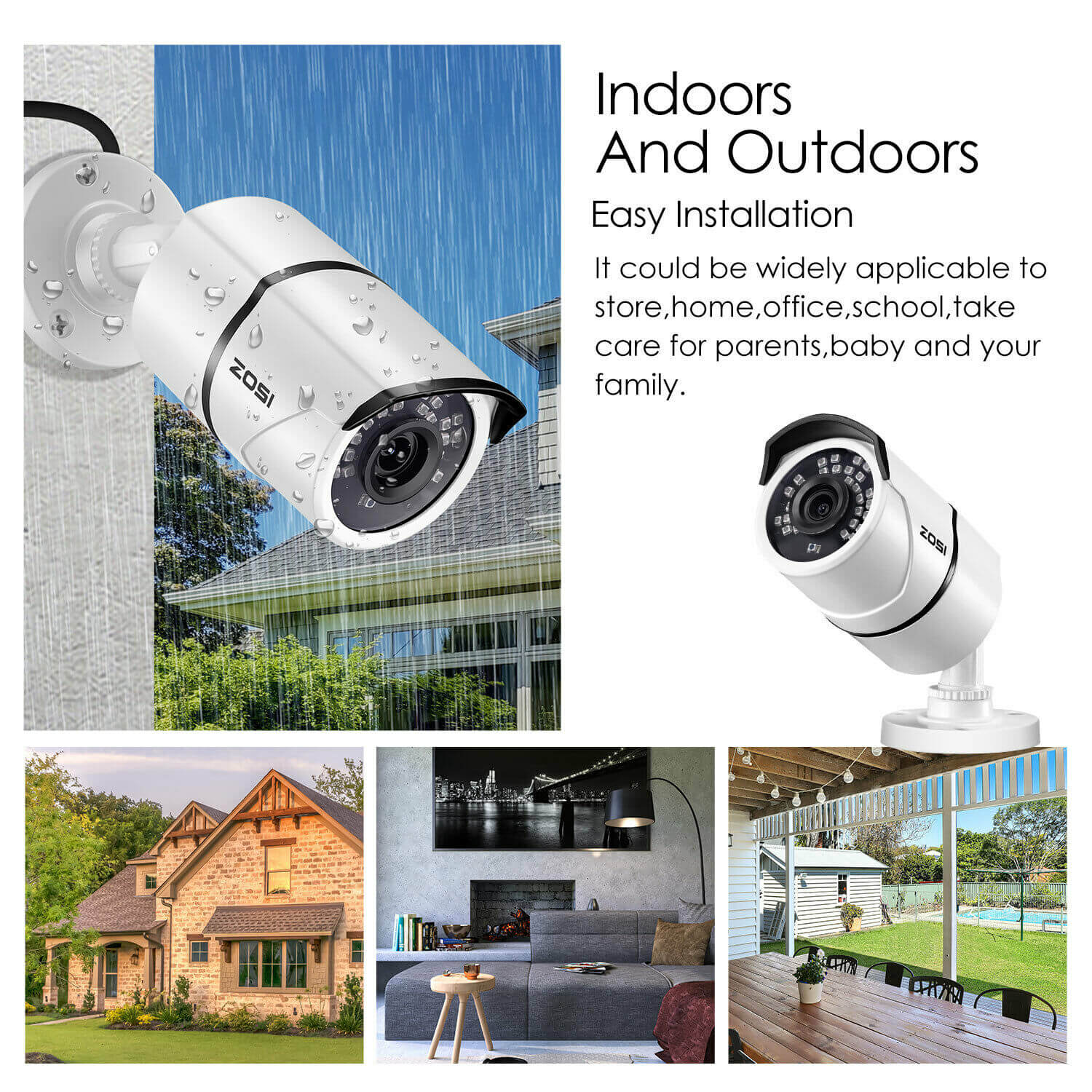 C261 1080P TVI/CVI/AHD/CVBS CCTV Camera (ZG2612C) - Image 8