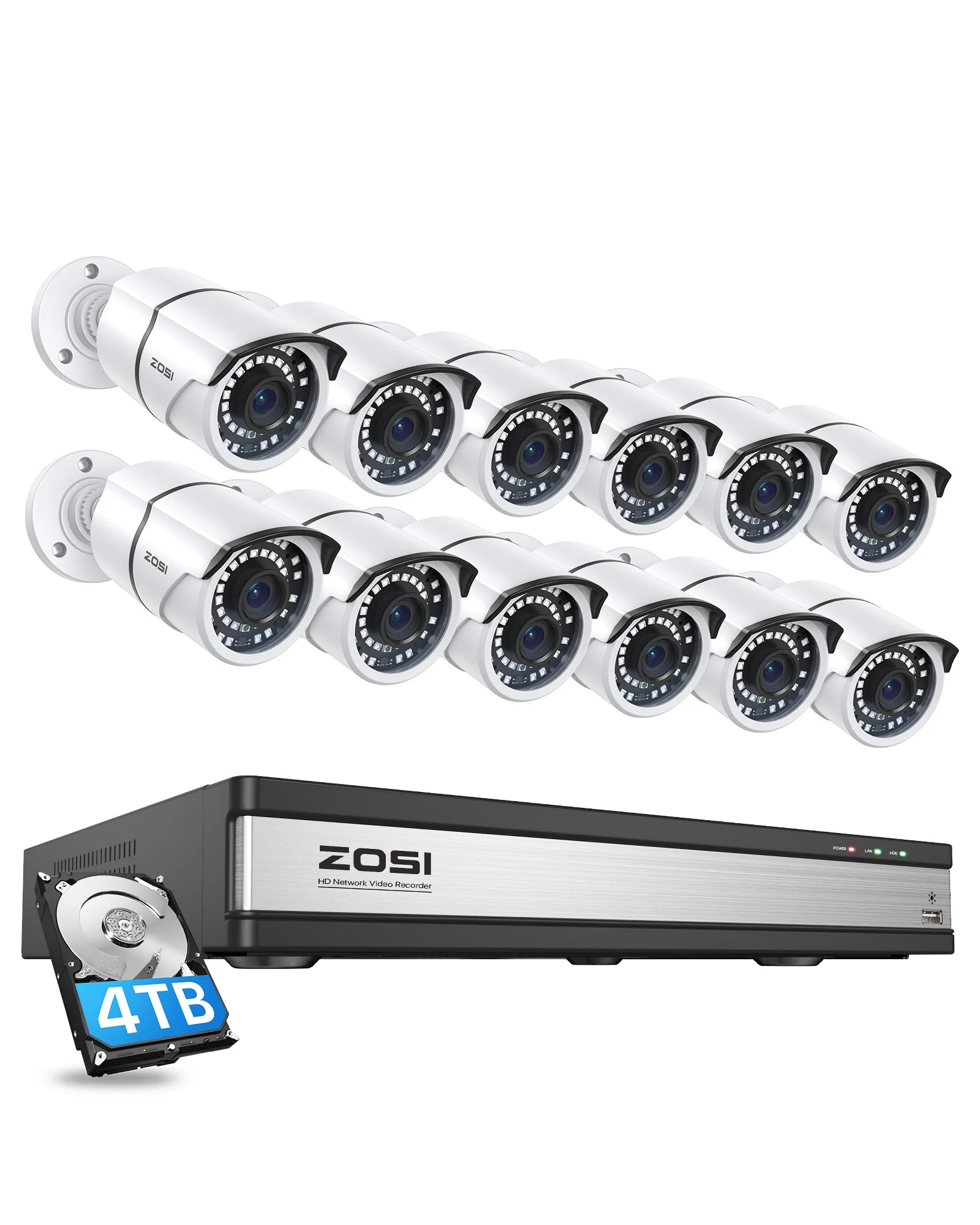 C261 5MP 16CH PoE Camera System - Image 10