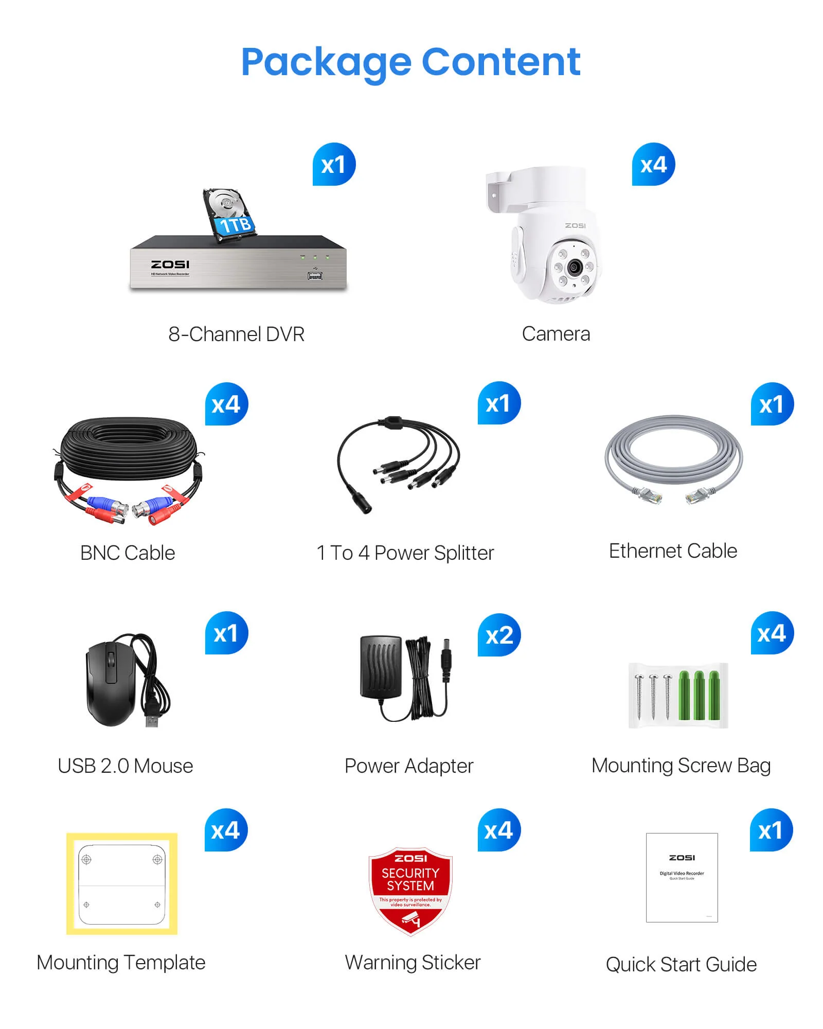 C280 2MP 8CH HD-TVI PTZ Security System with Audio + Optional 500GB/1TB HDD - Image 10