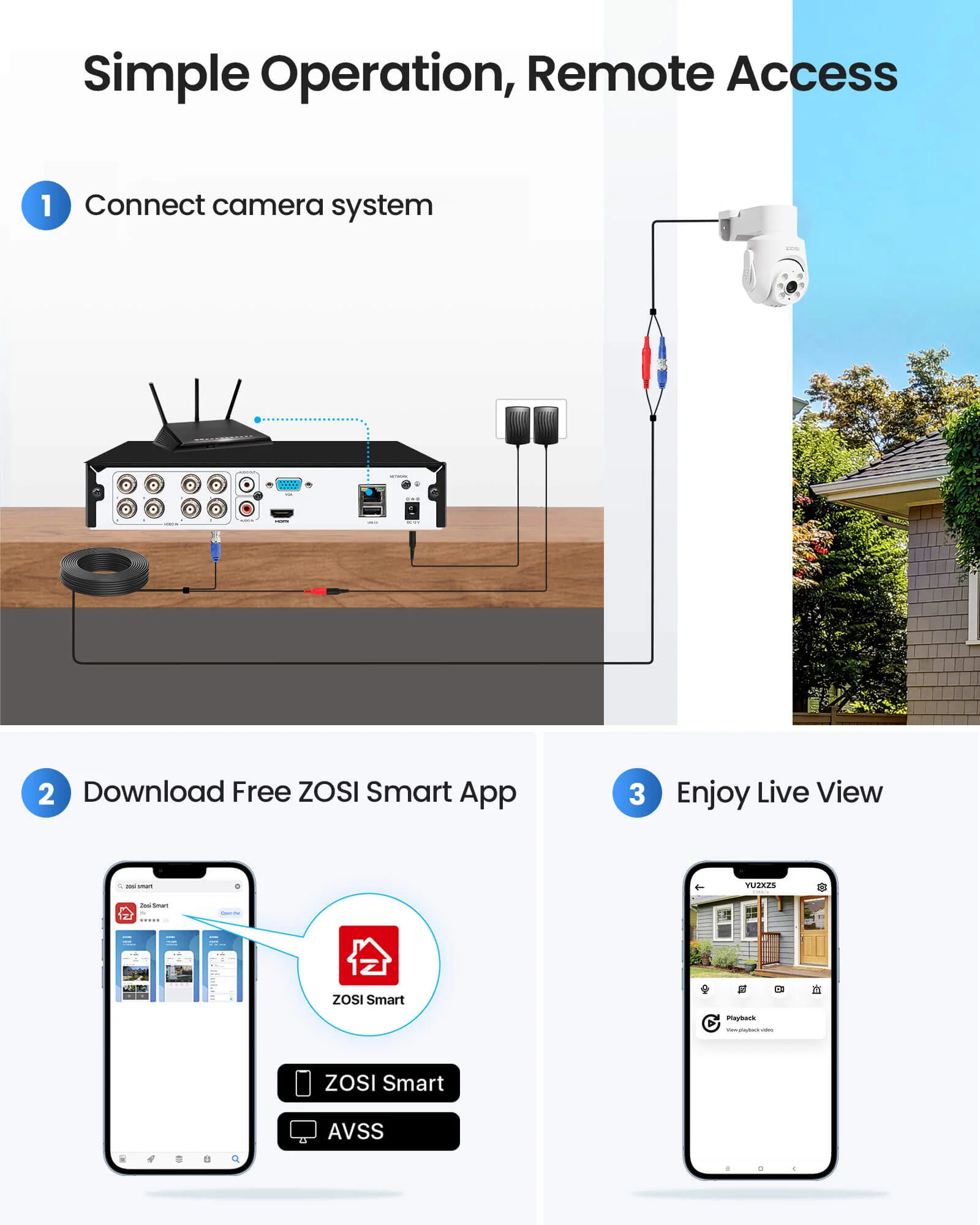 C280 2MP 8CH HD-TVI PTZ Security System with Audio + Optional 500GB/1TB HDD - Image 9