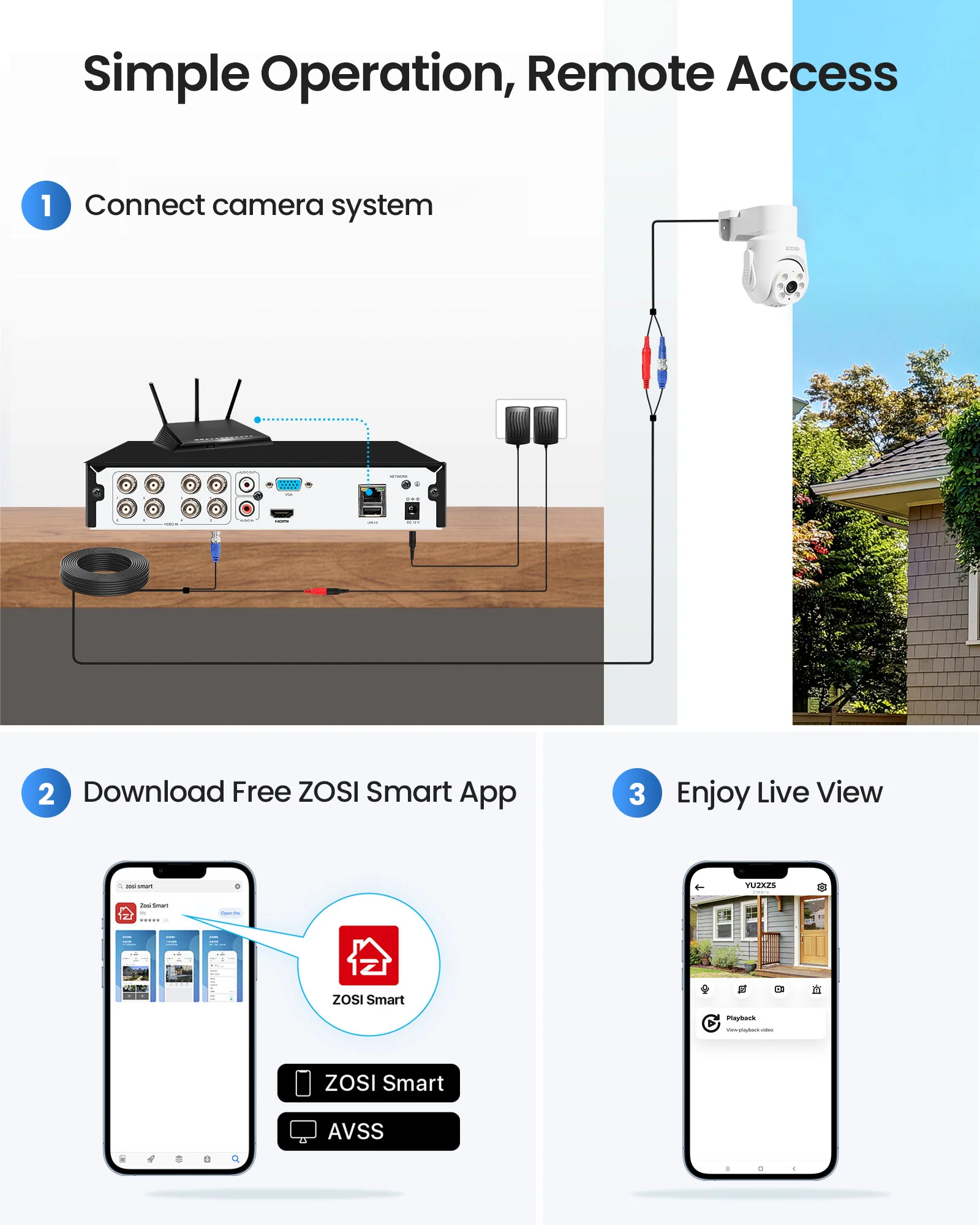 C280 5MP 8CH PTZ Security System with Audio + 500G HDD - Image 11
