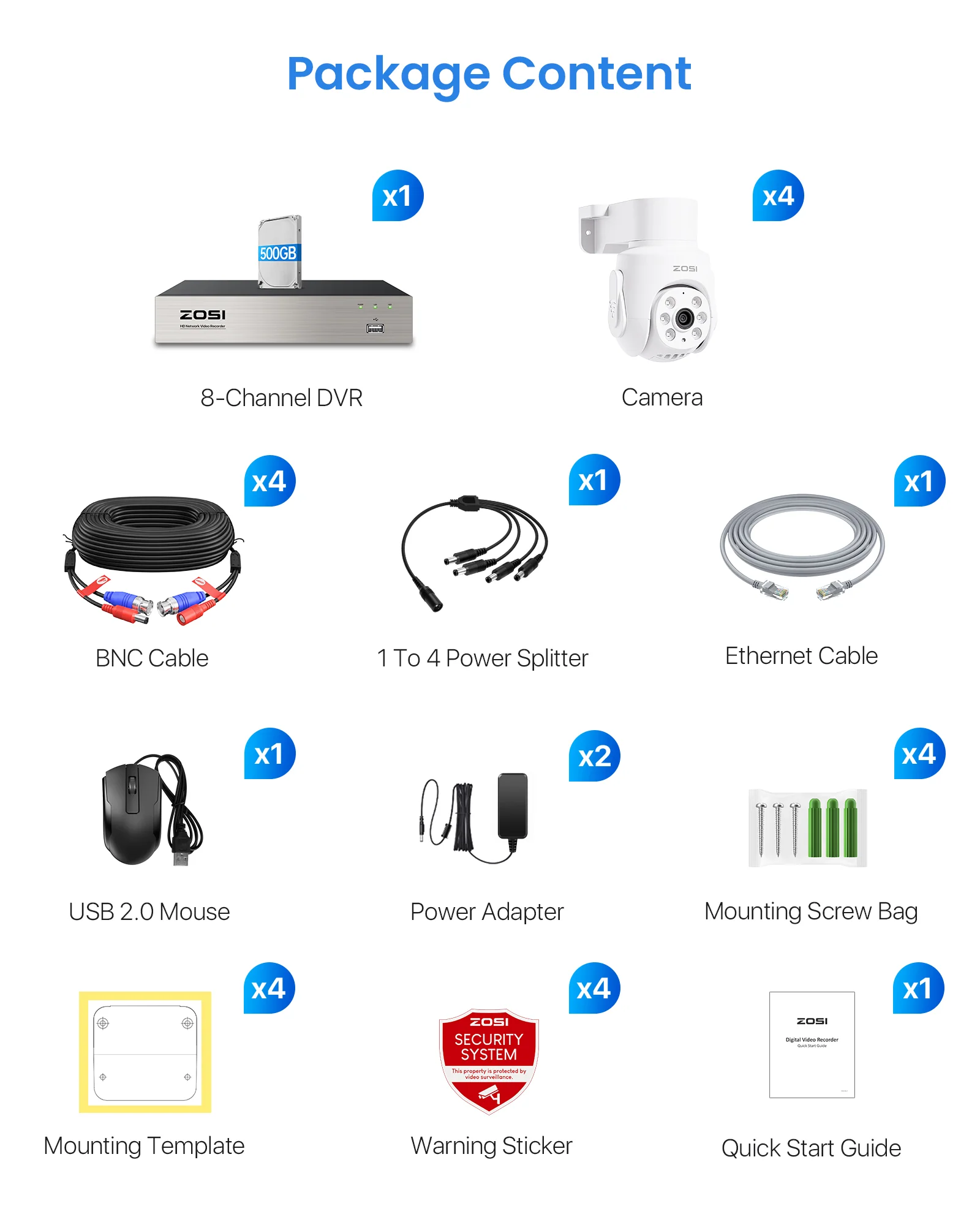 C280 5MP 8CH PTZ Security System with Audio + 500G HDD - Image 13