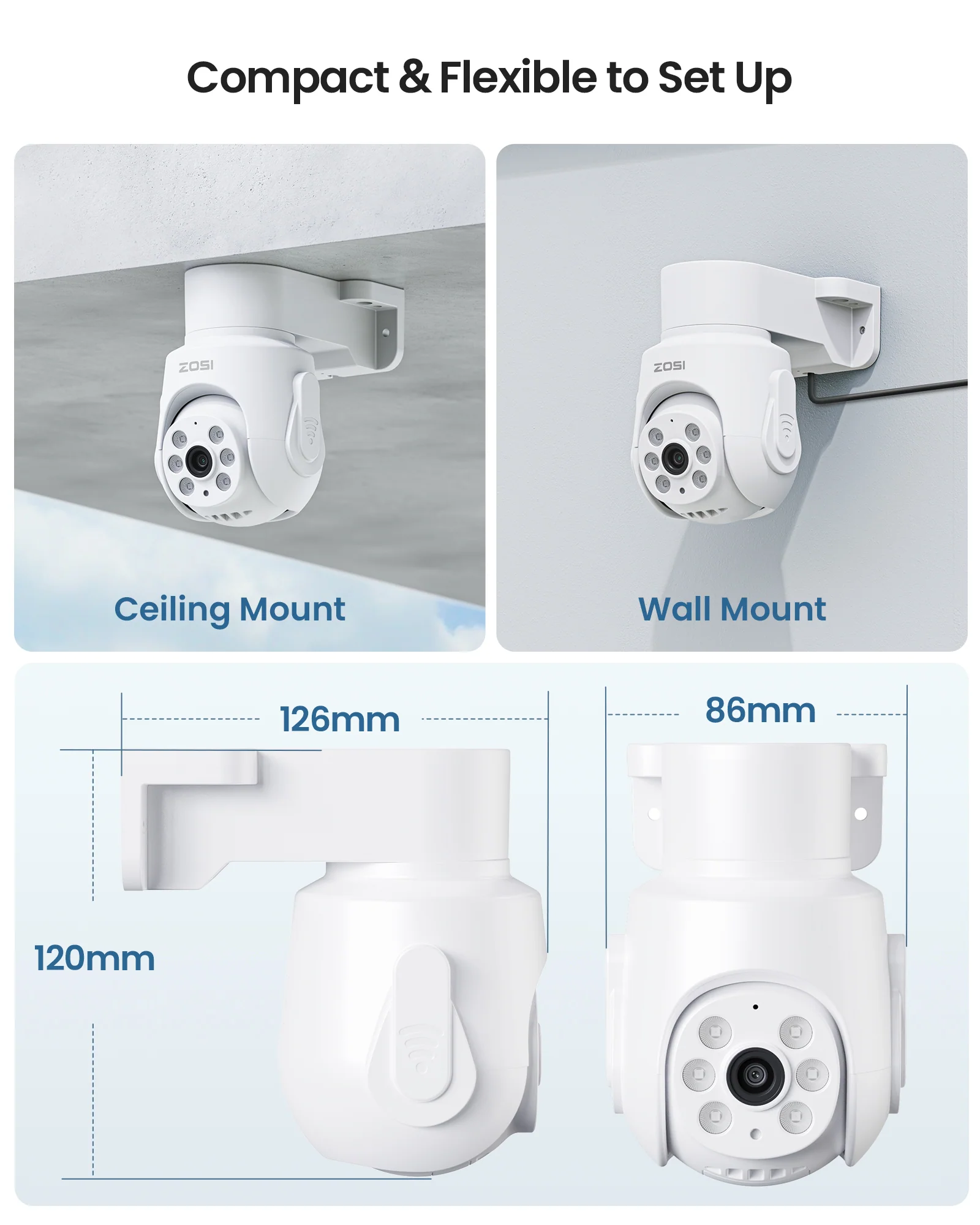 C280 5MP 8CH PTZ Security System with Audio + 500G HDD - Image 9
