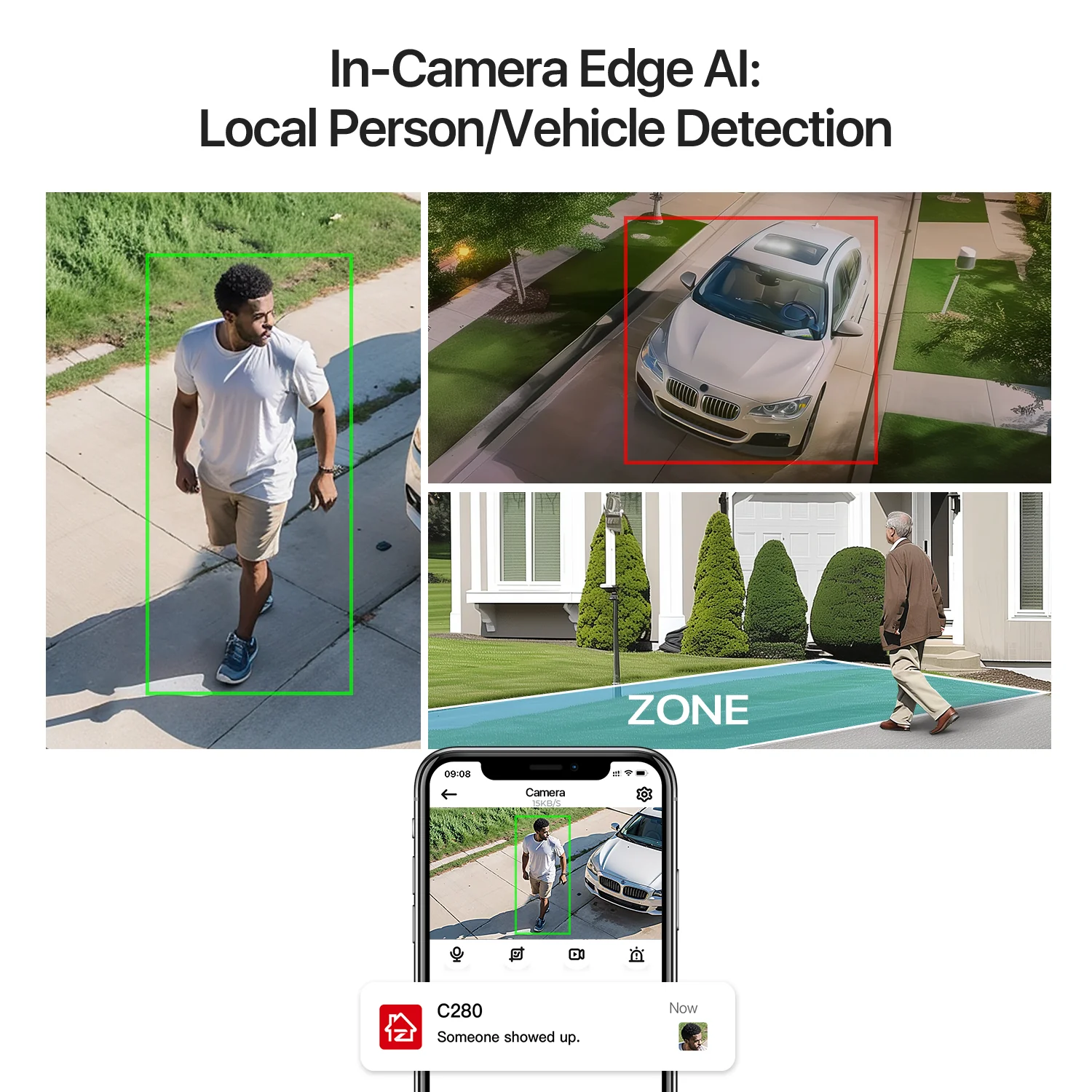 Add-on 5MP PT Security Camera for C280 WiFi-6 Security System - Image 4
