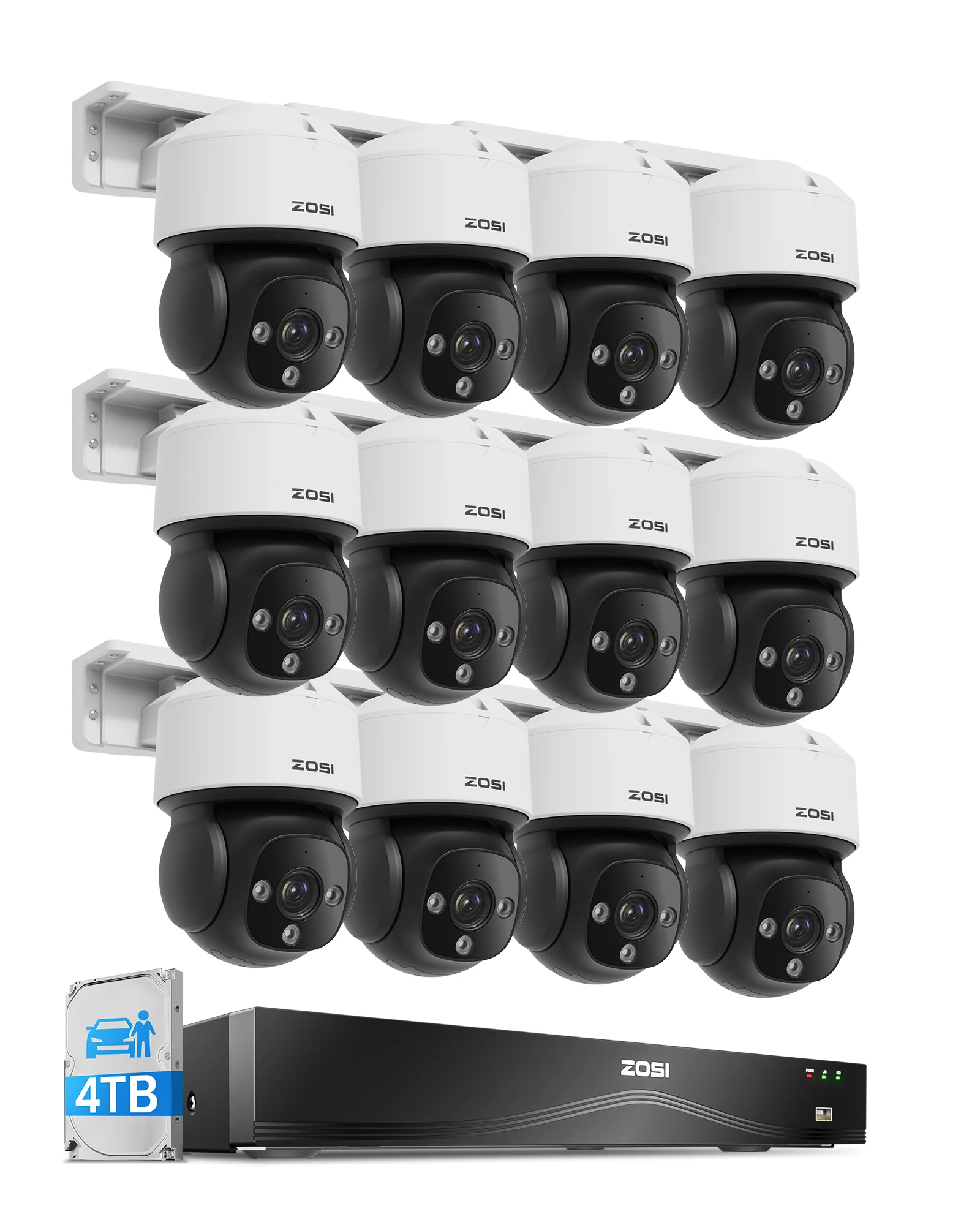 C290 4K 16 Channel PoE Security System(32 Camera Capable) + 4TB Hard Drive - Image 14