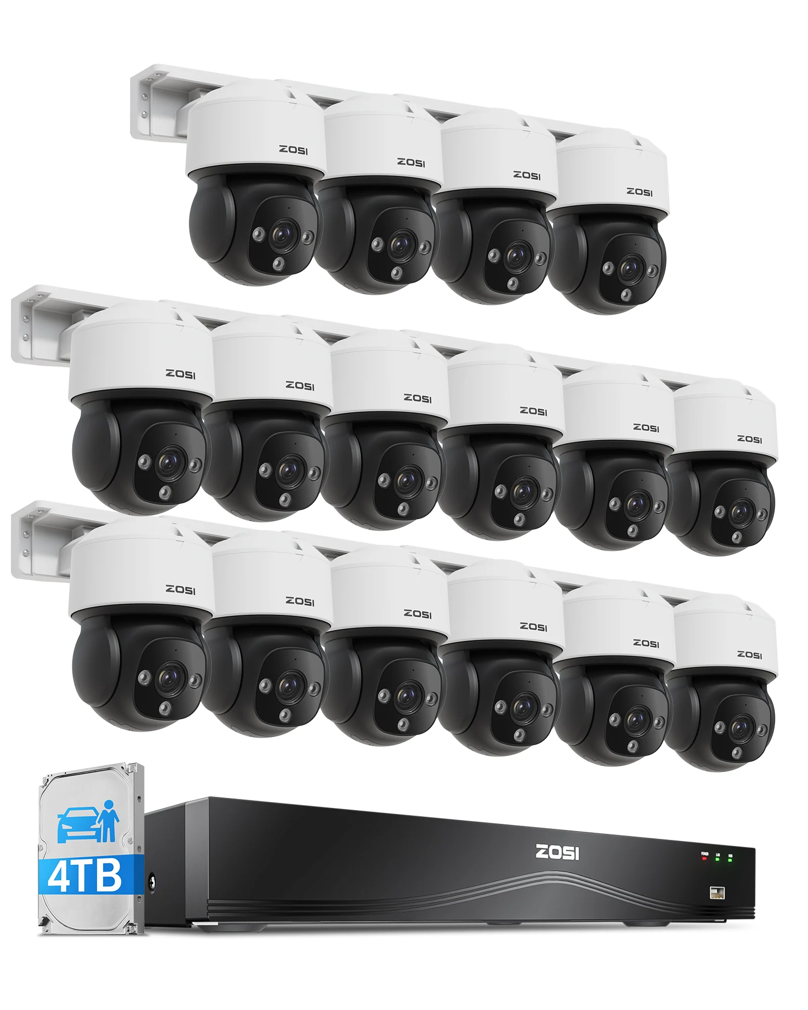 C290 4K 16 Channel PoE Security System(32 Camera Capable) + 4TB Hard Drive - Image 15