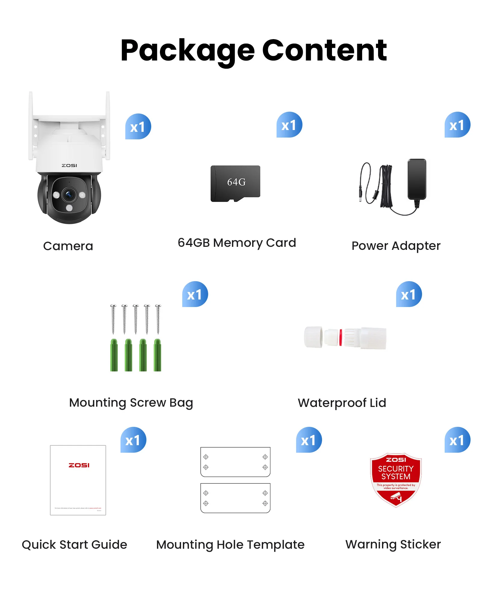 C290 4K PTZ WiFi Security Camera + Built-in 64GB Memory Card - Image 10