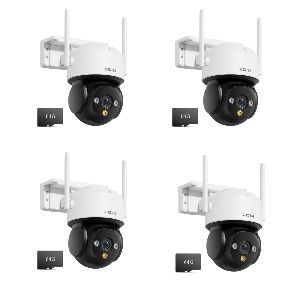 C290 4K PTZ WiFi Security Camera + Built-in 64GB Memory Card - Image 12