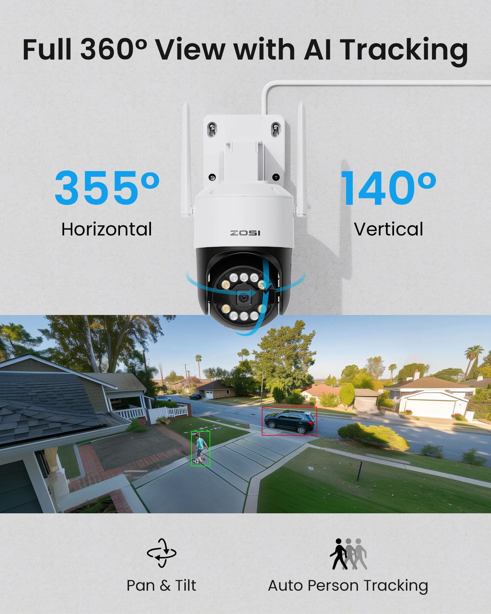 C296 5MP Wi-Fi 6 Security Camera System - Image 3