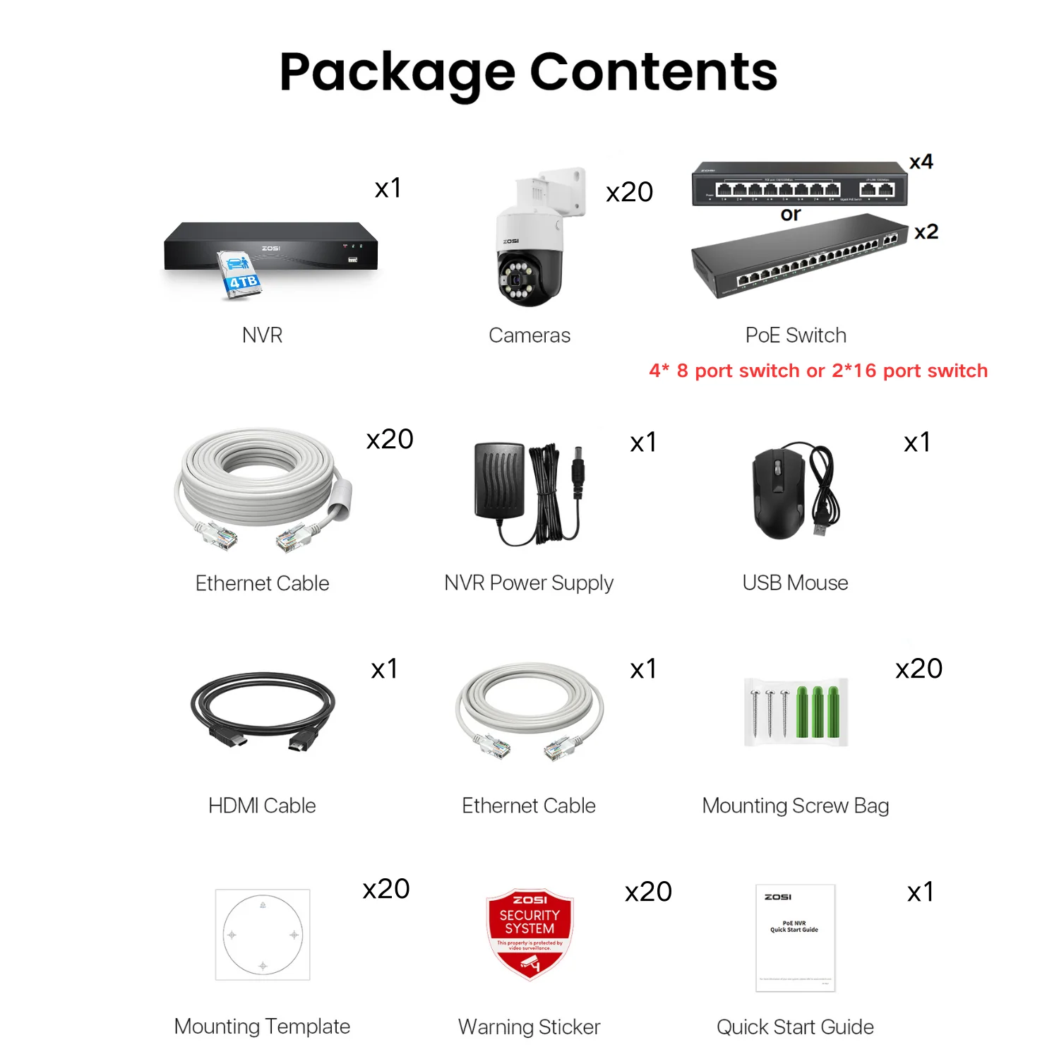 C296B 32 Channel 4K PT PoE Security Camera System for Business + Up To 16TB HDD - Image 22
